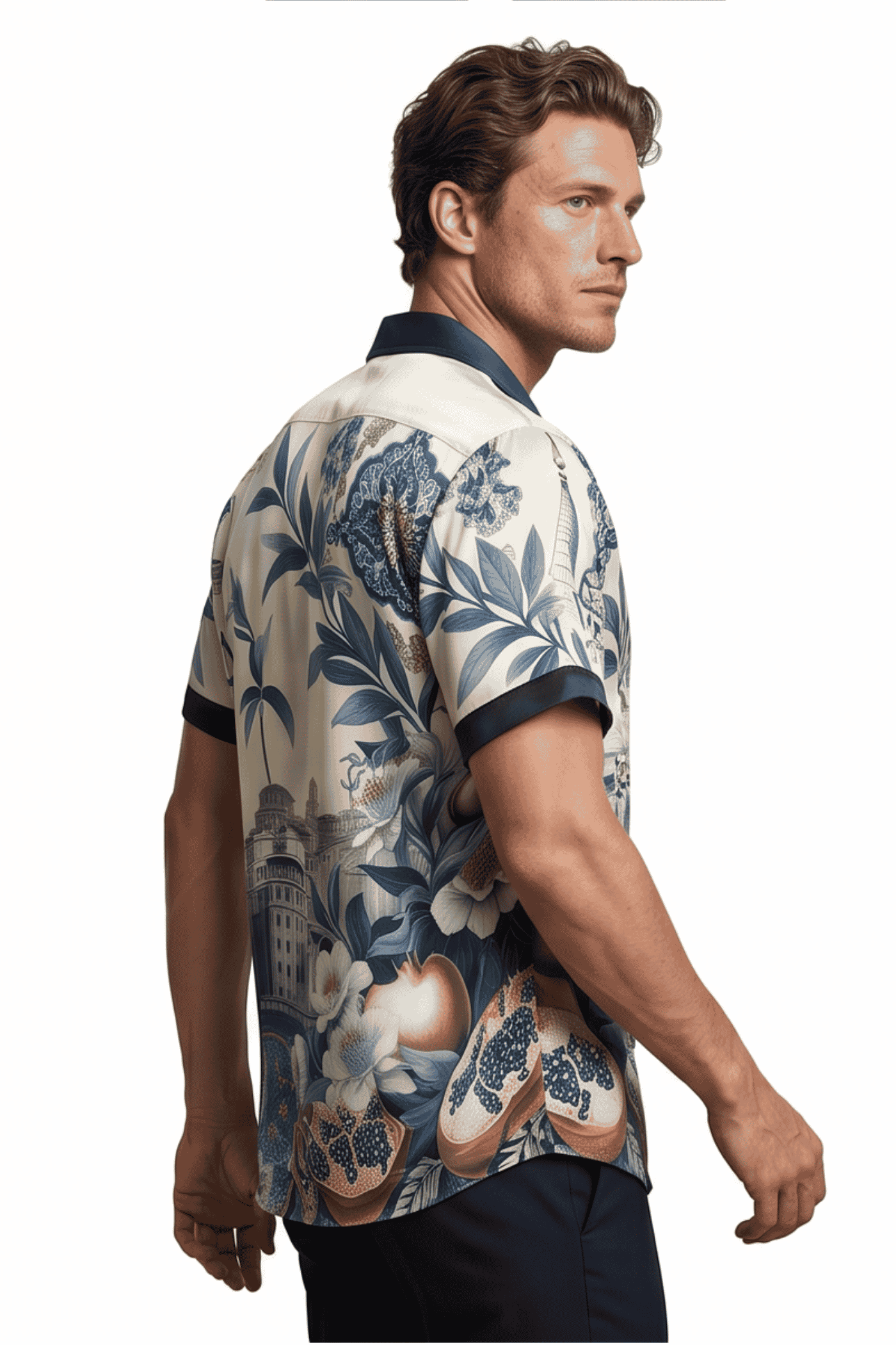 Resort Collar Short Sleeve Shirt