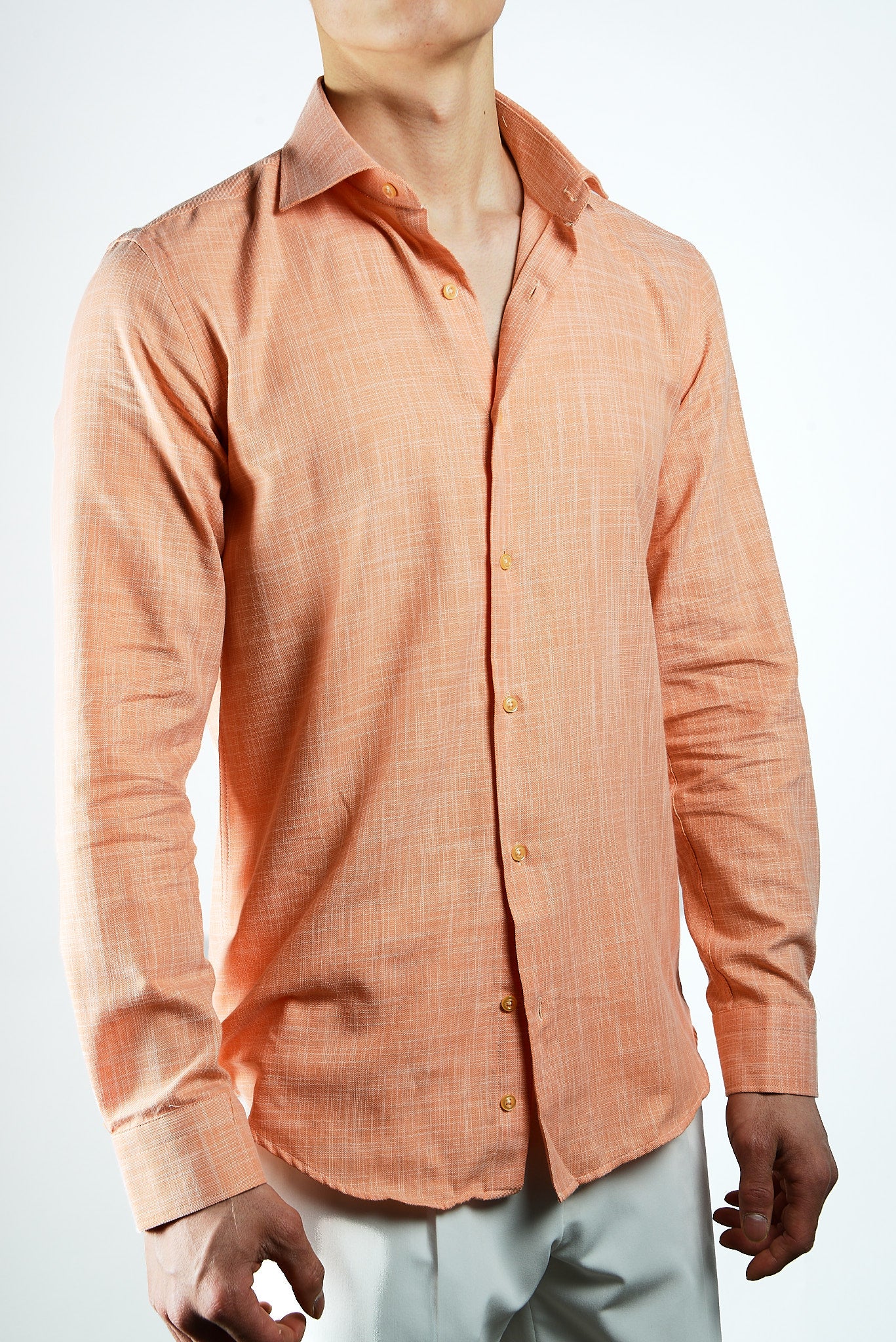 Crosshatch Soft Yarn LS Shirt
