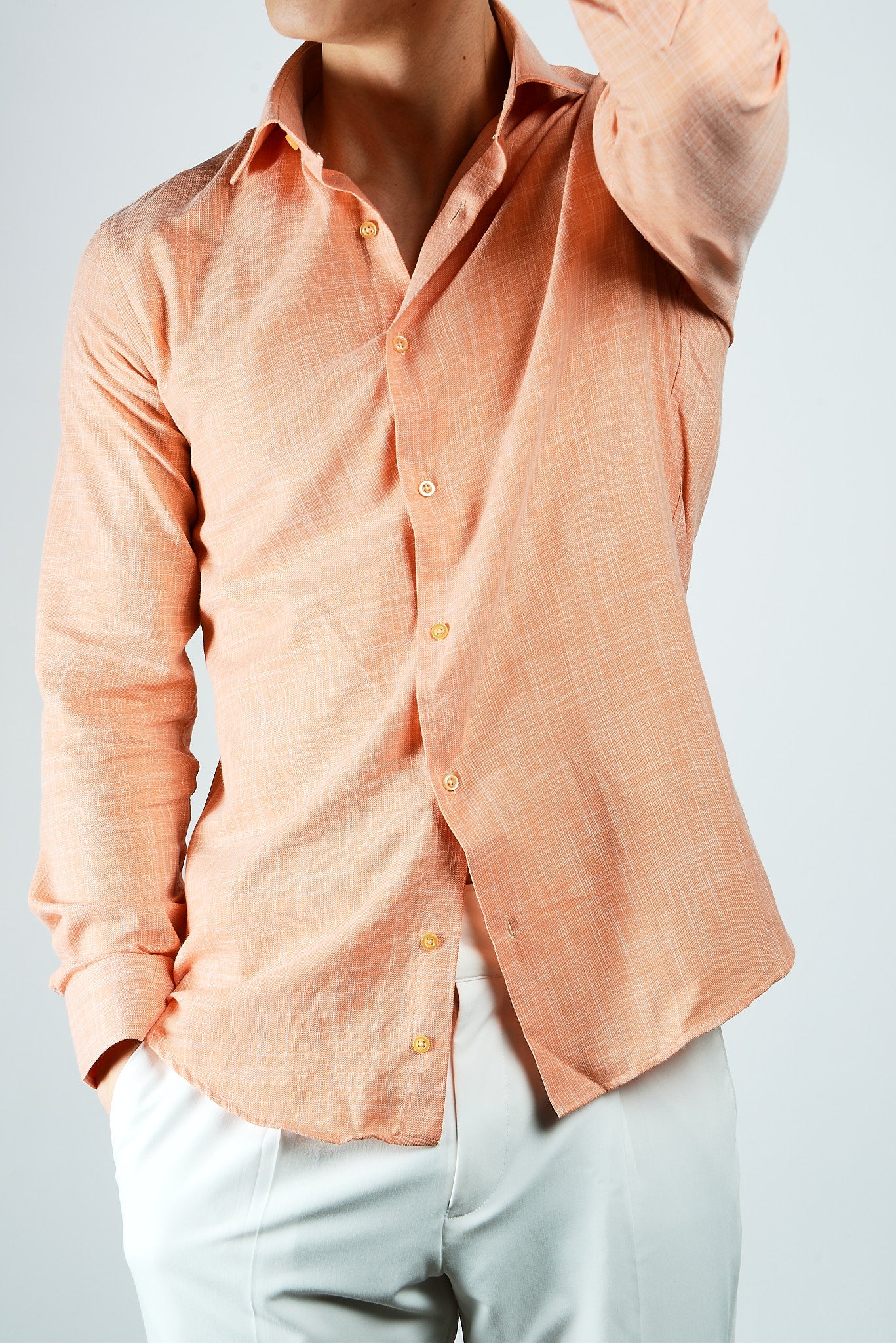 Crosshatch Soft Yarn LS Shirt