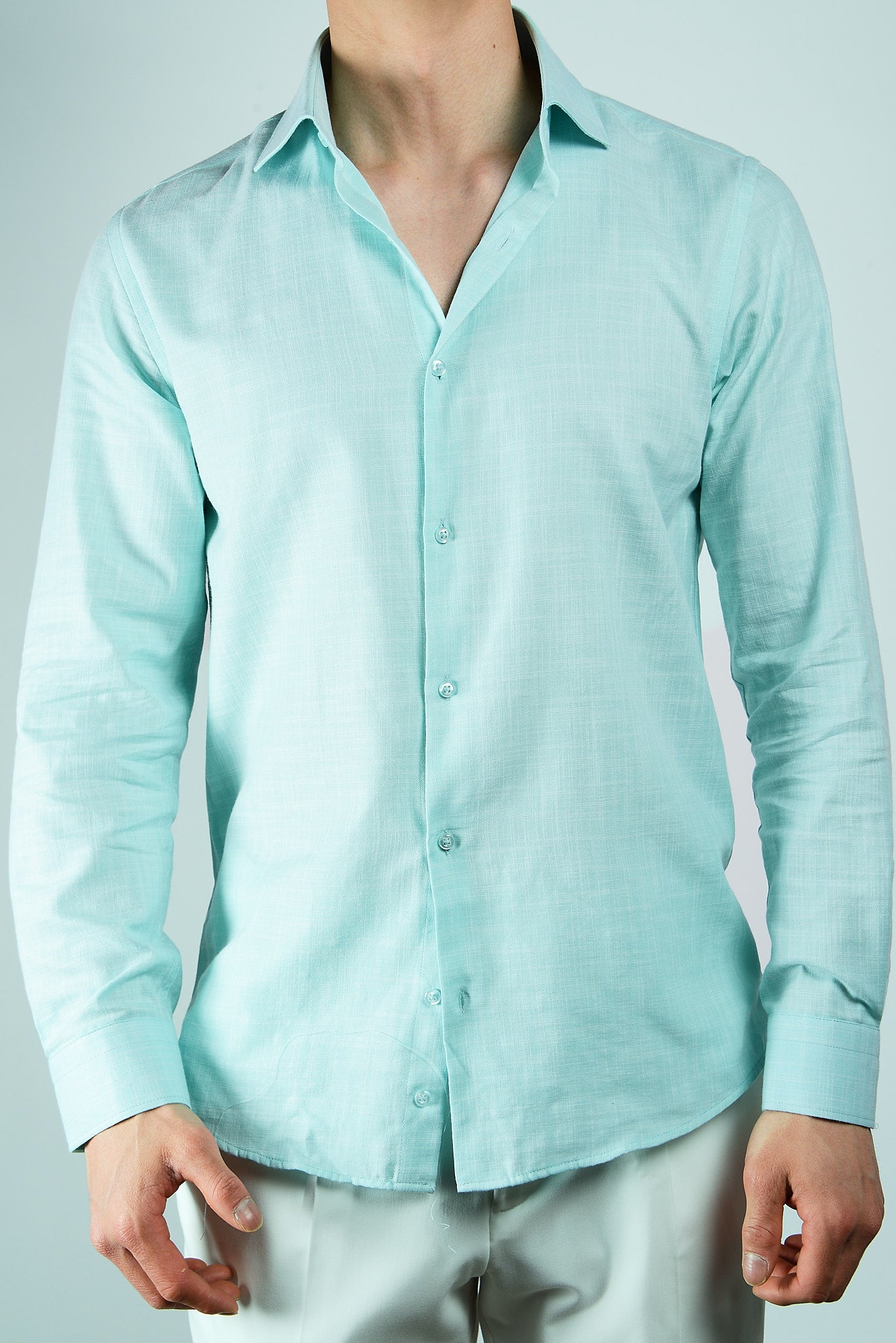 Crosshatch Soft Yarn LS Shirt