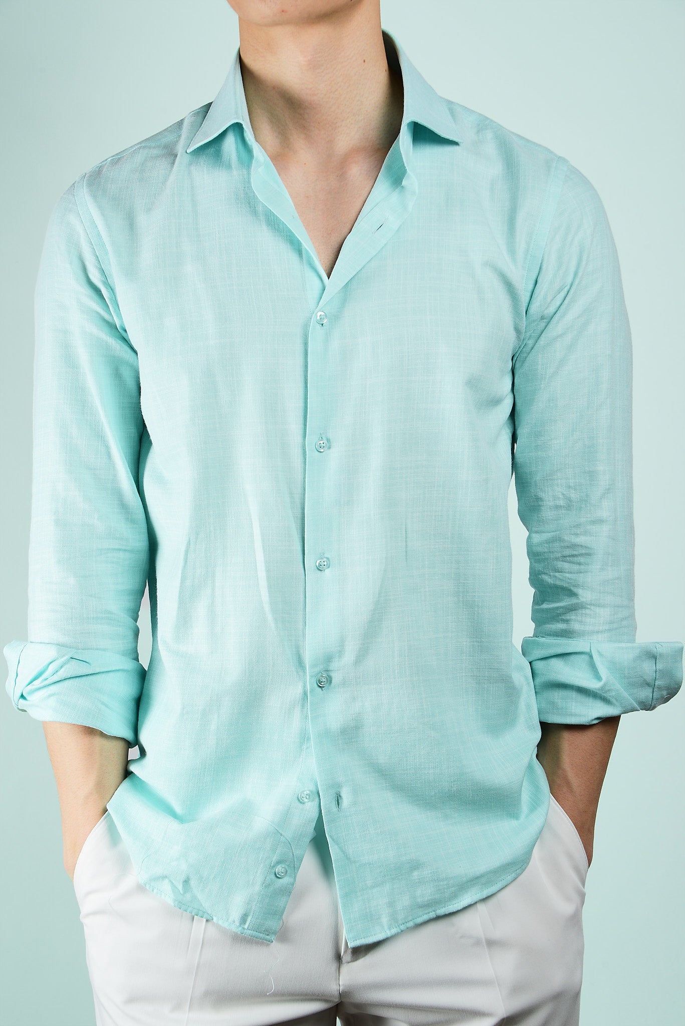 Crosshatch Soft Yarn LS Shirt