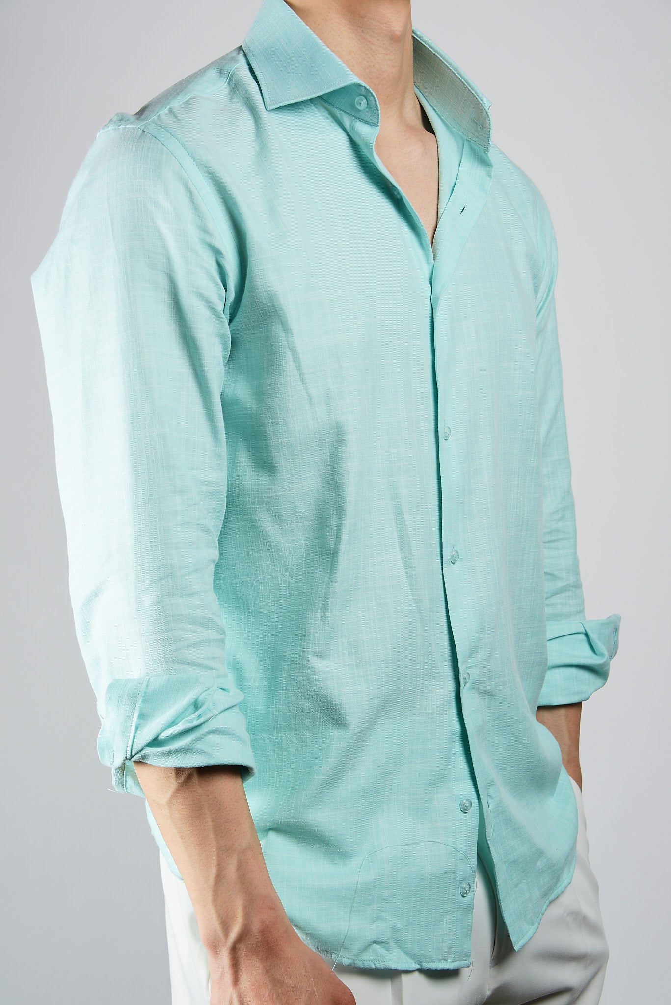 Crosshatch Soft Yarn LS Shirt