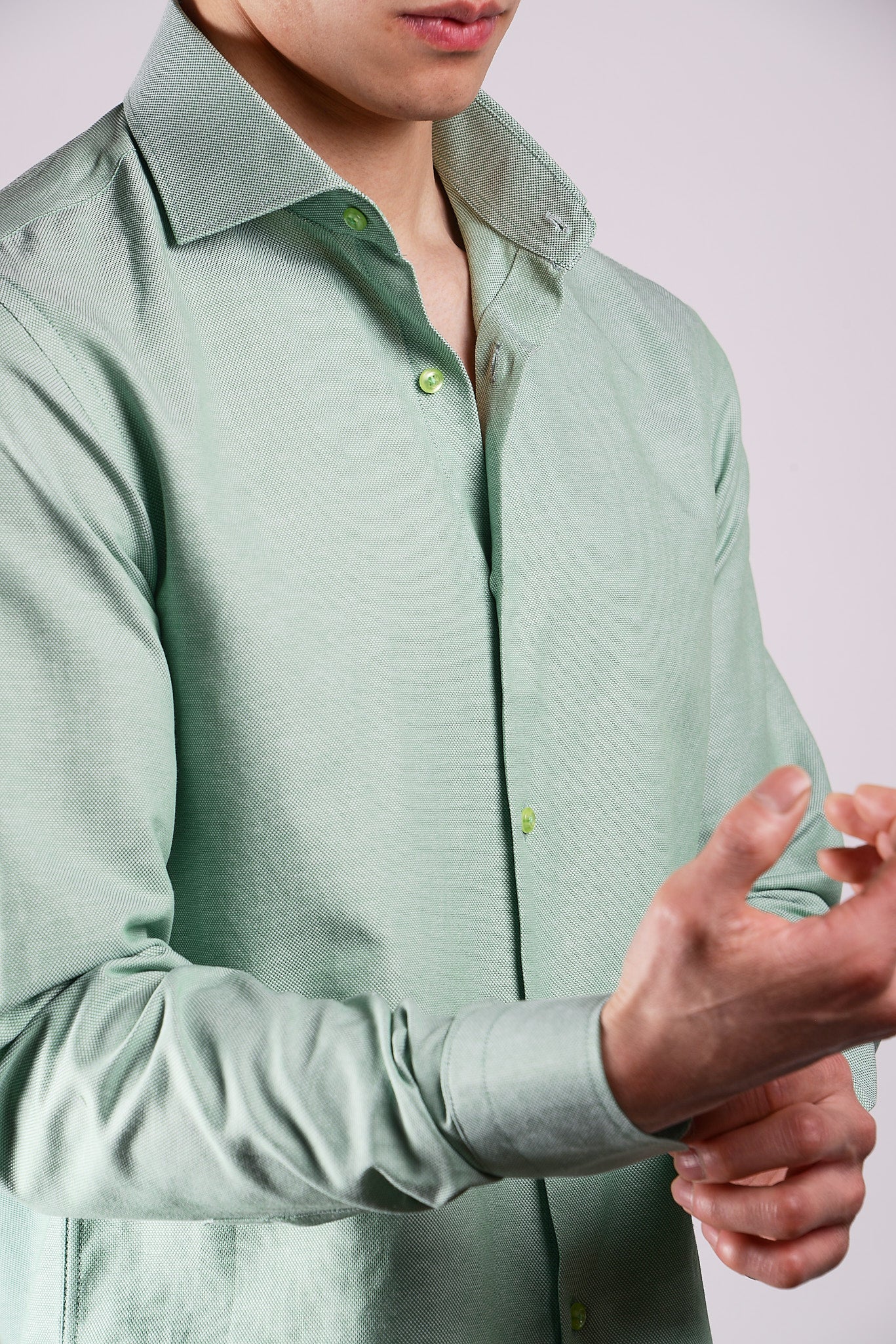 Euro Birdseye Dobby Ls Shirt