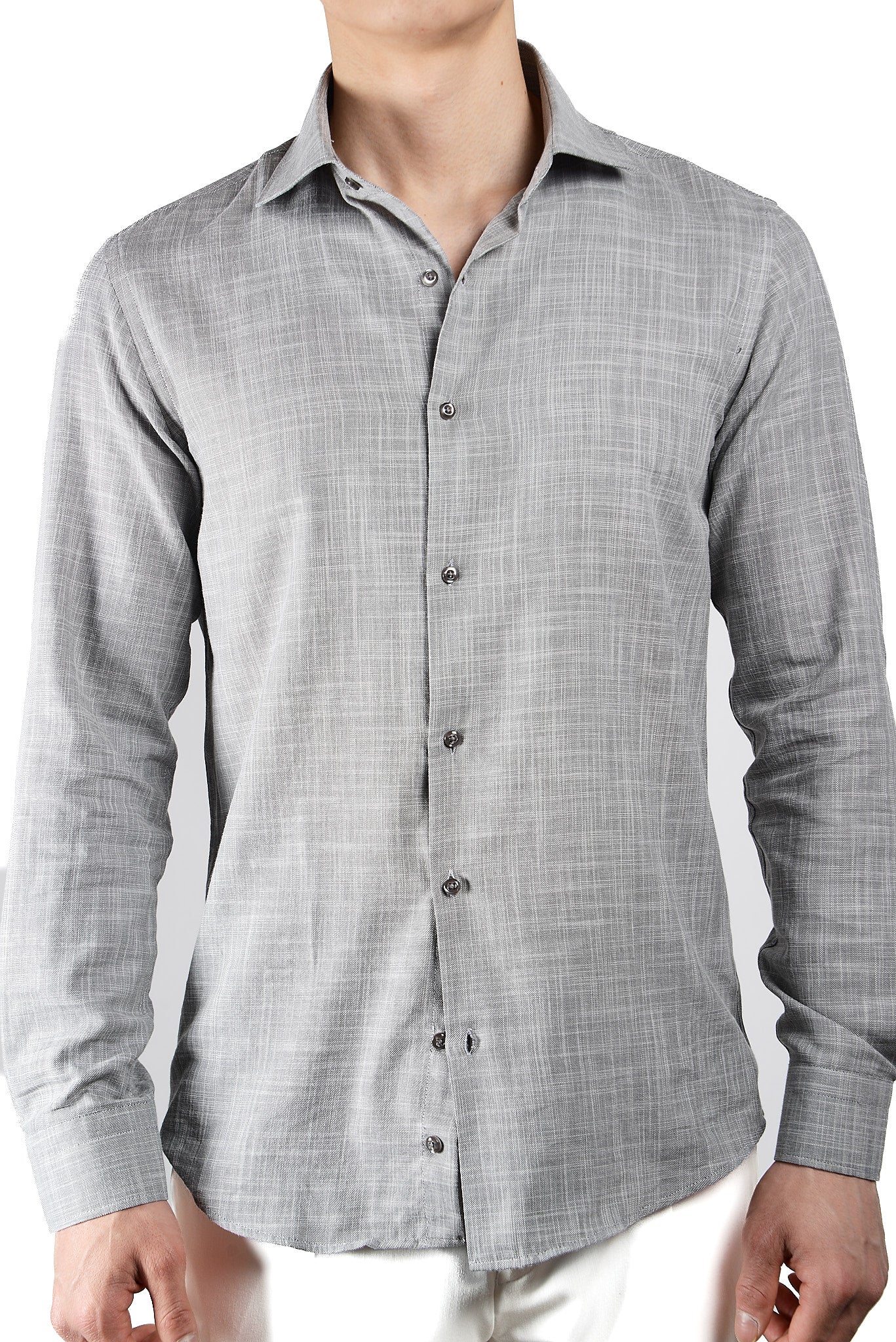 Crosshatch Soft Yarn LS Shirt