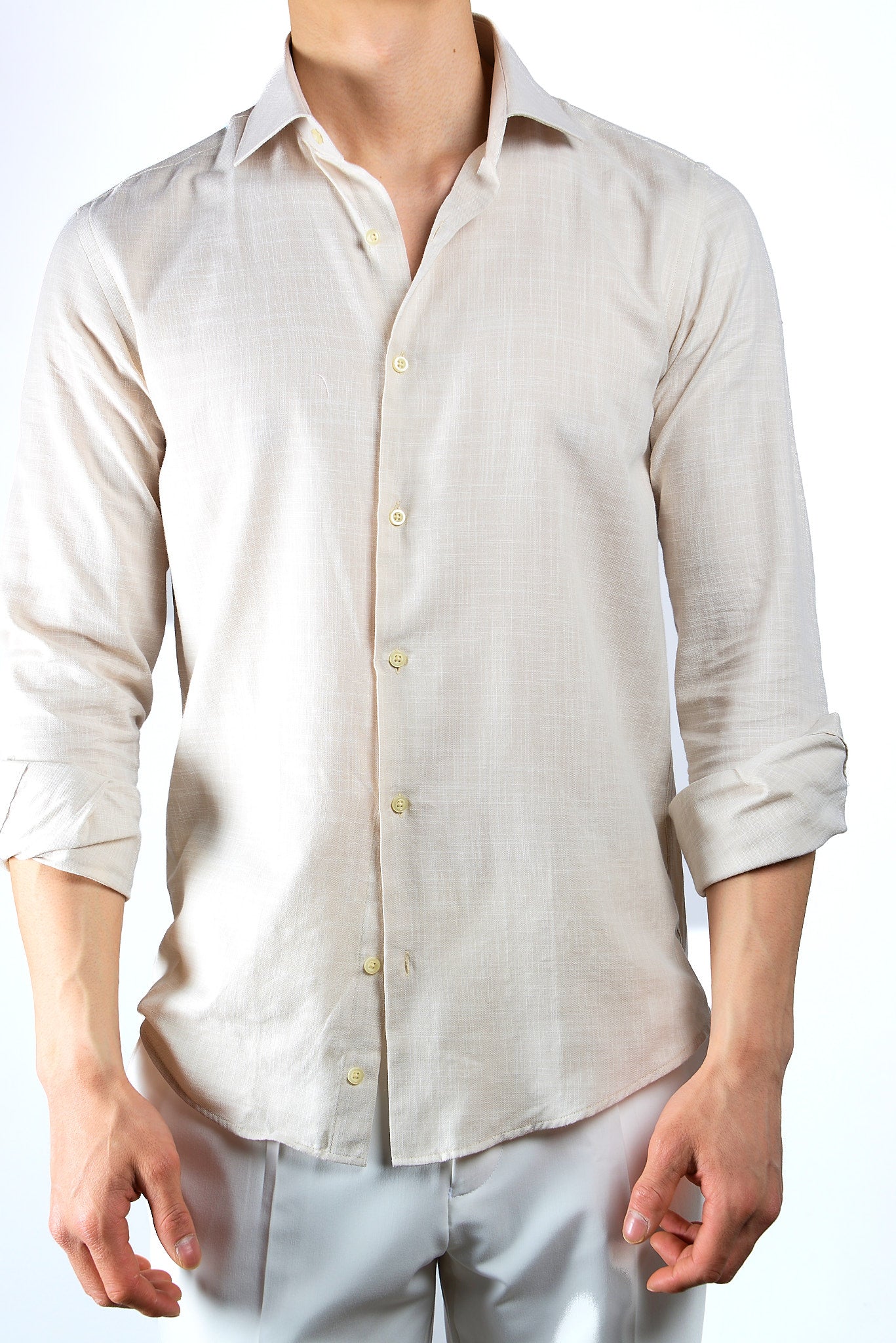 Crosshatch Soft Yarn LS Shirt