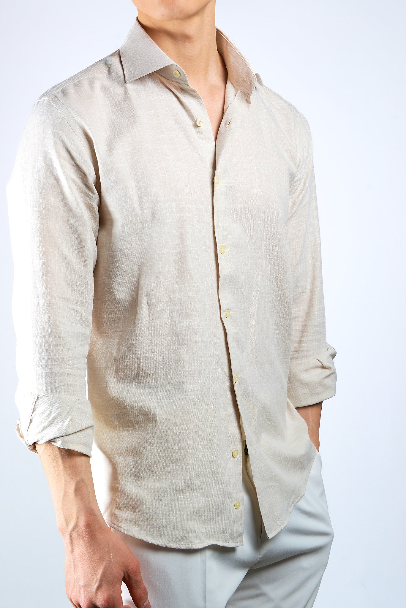 Crosshatch Soft Yarn LS Shirt