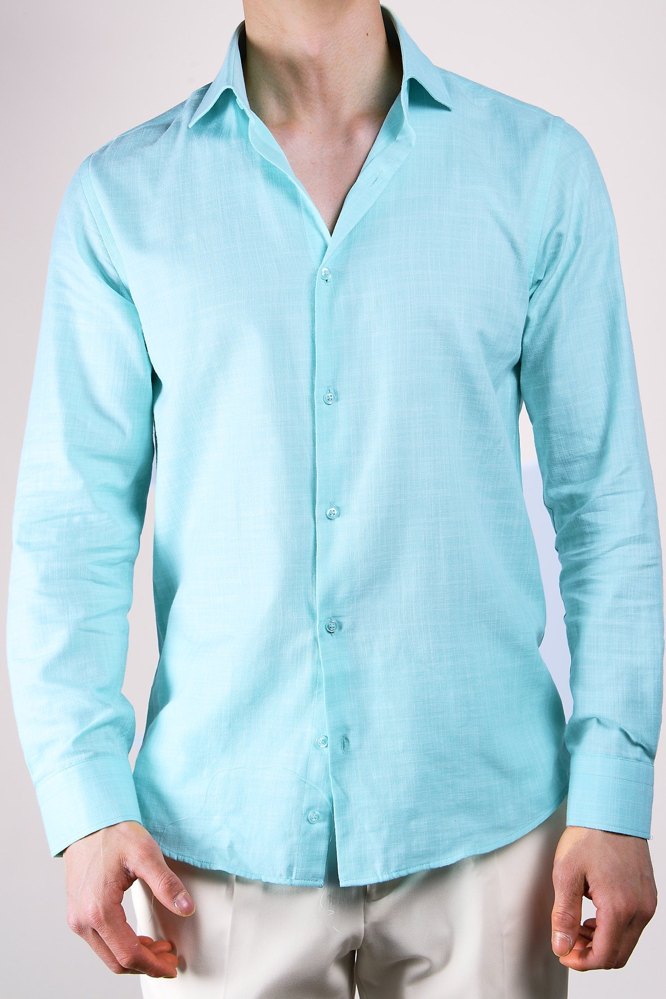 Crosshatch Soft Yarn LS Shirt