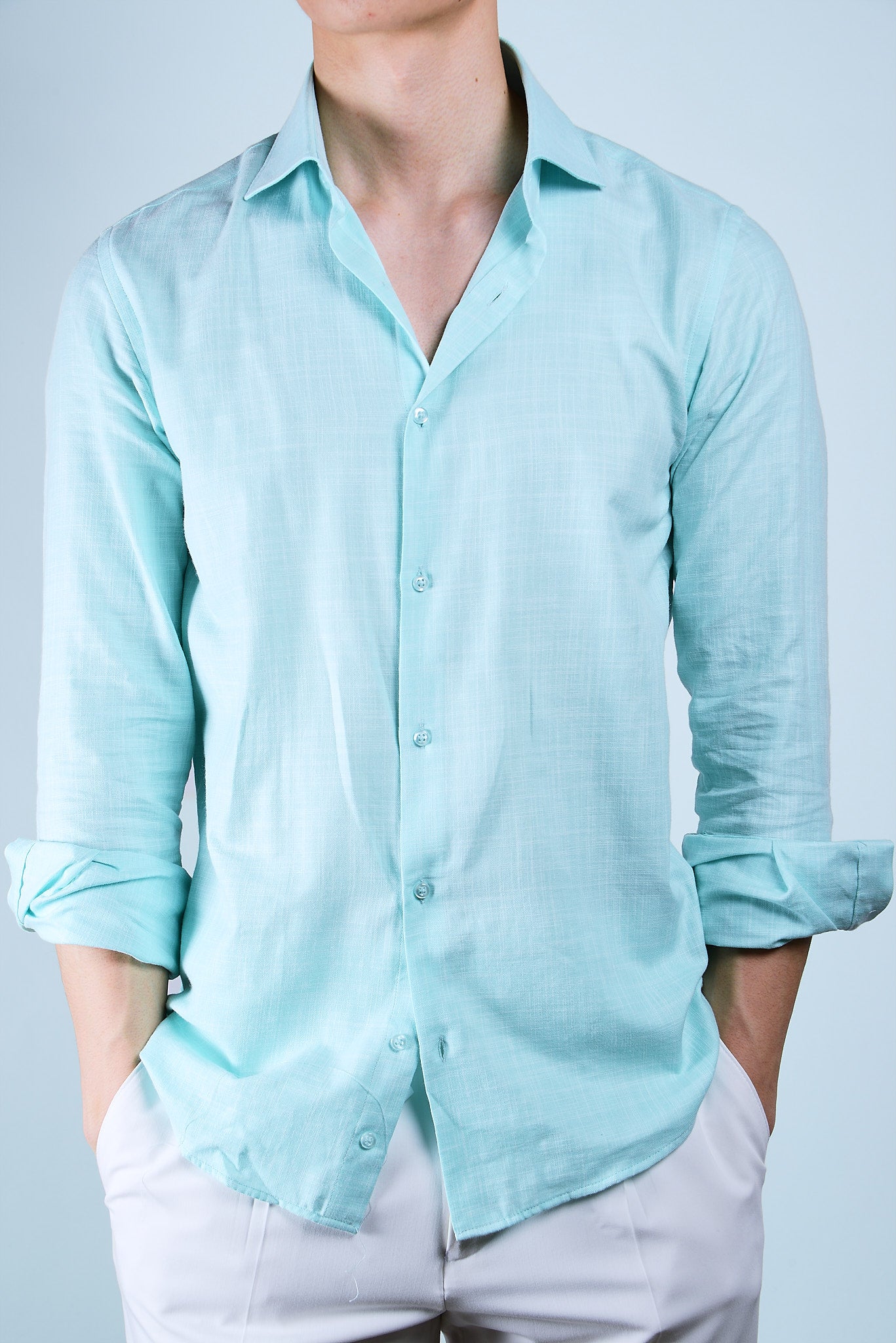 Crosshatch Soft Yarn LS Shirt