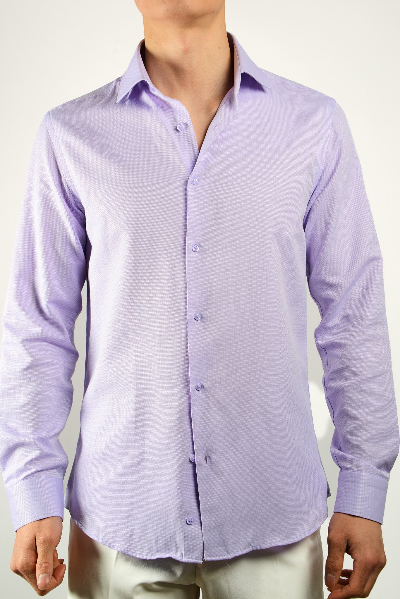 Euro Birdseye Dobby Ls Shirt