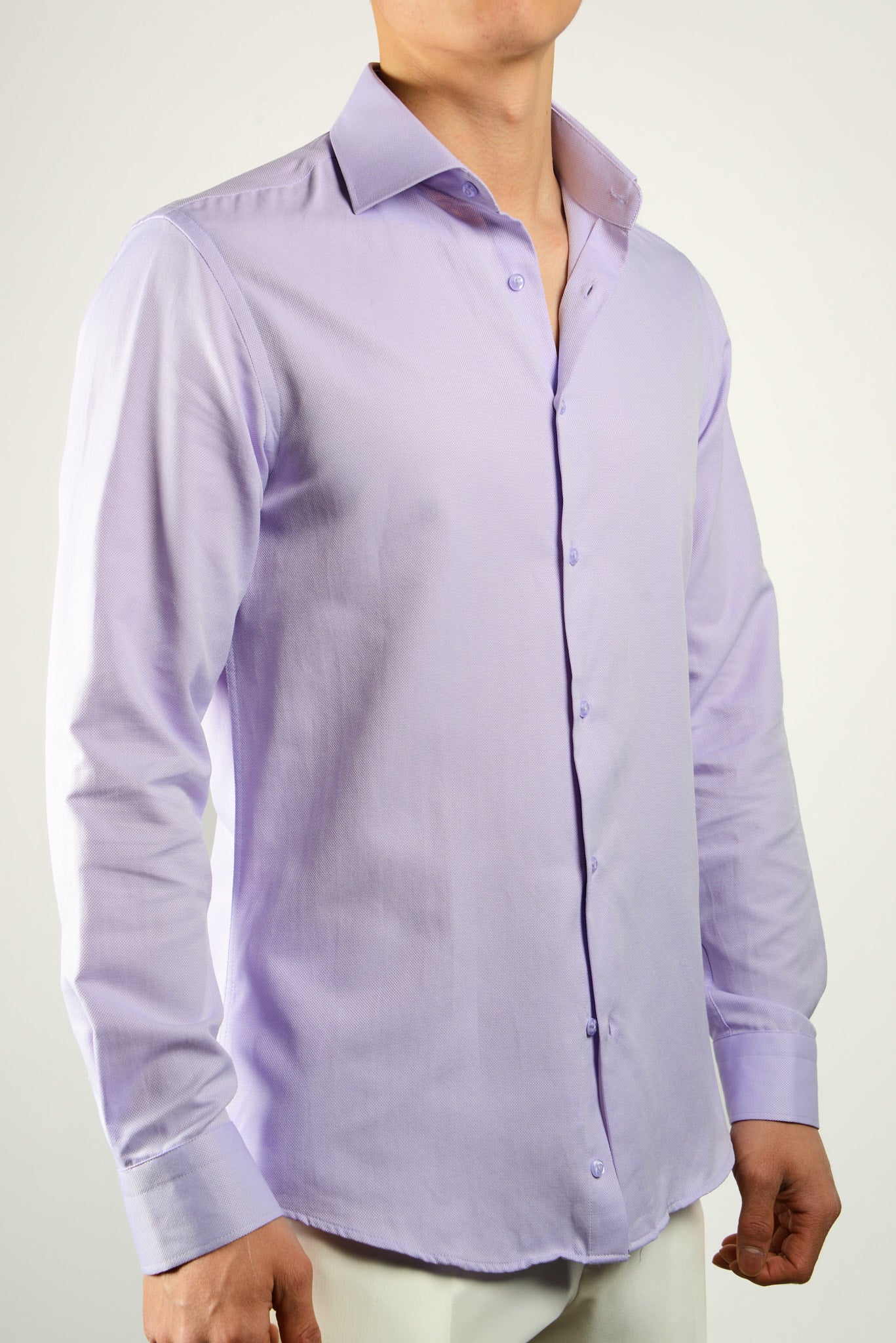 Euro Birdseye Dobby Ls Shirt