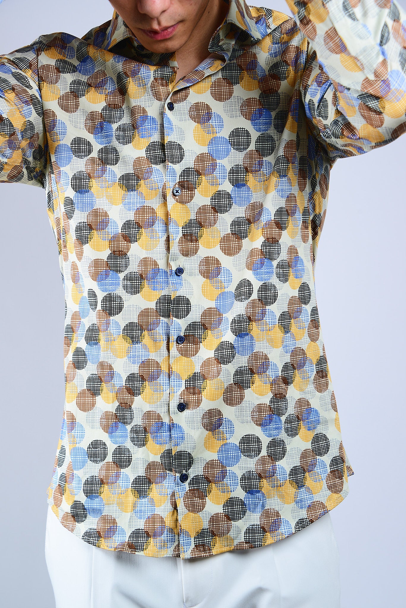 EURO SATEEN LS SPORT SHIRT