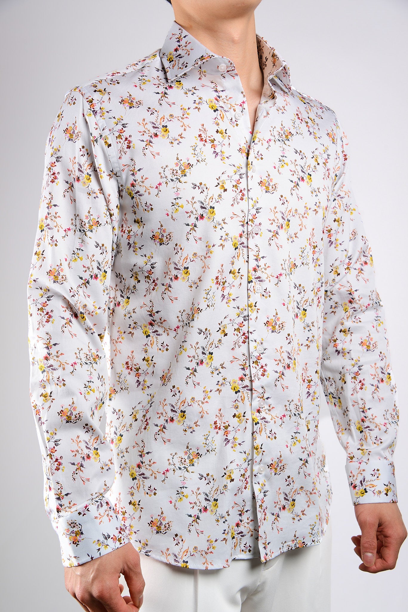 EURO SATEEN LS SPORT SHIRT