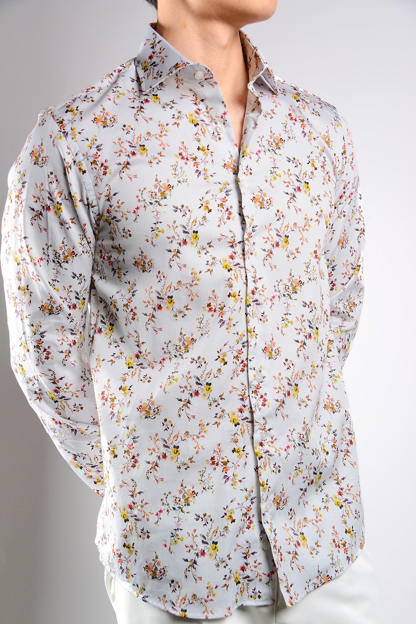 EURO SATEEN LS SPORT SHIRT