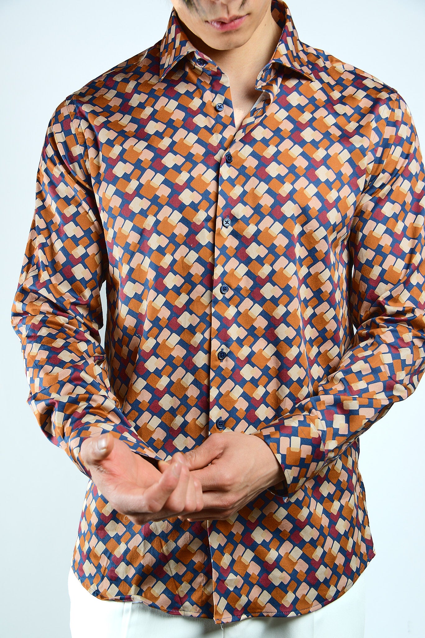 EURO SATEEN LS SPORT SHIRT