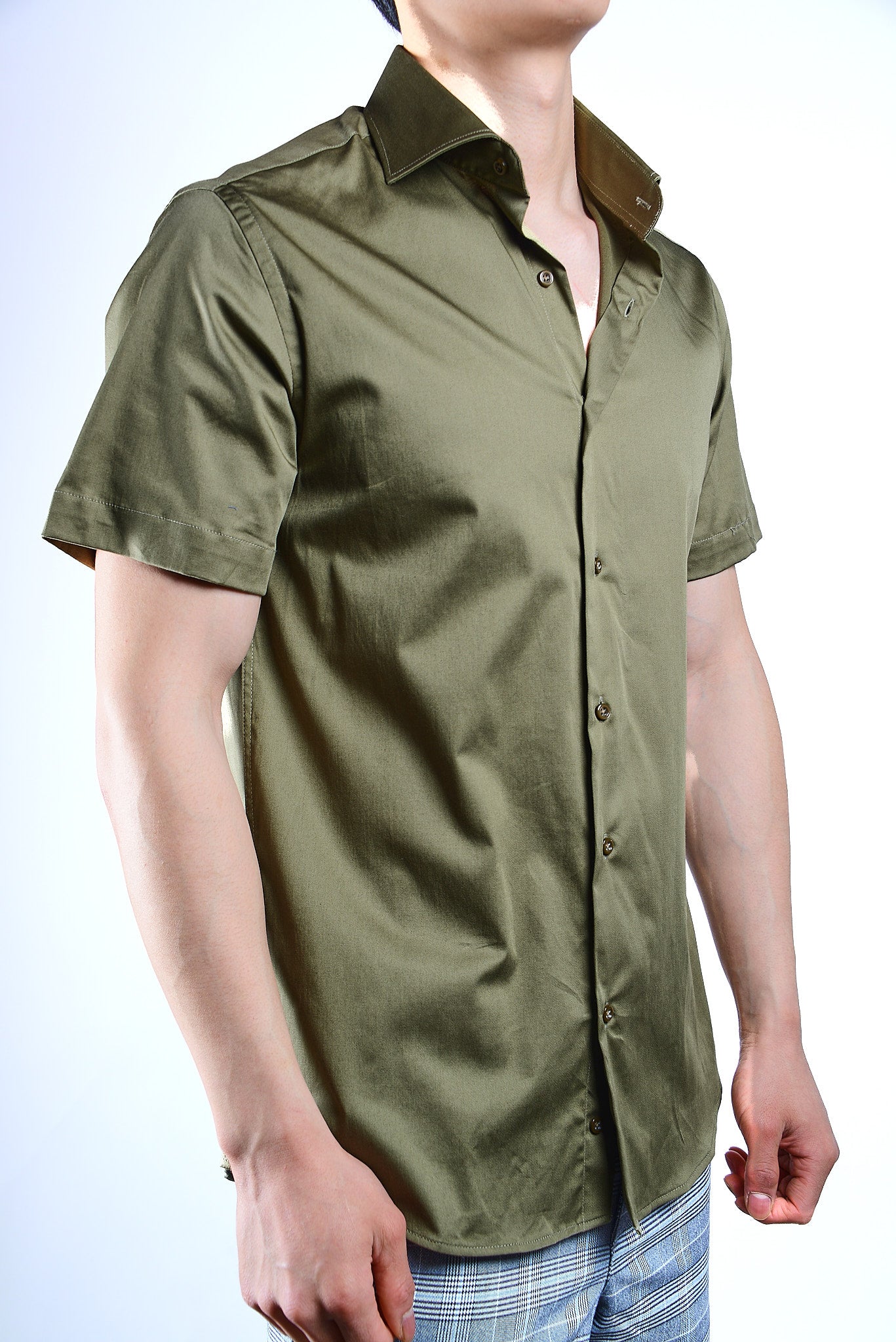 EURO SATEEN SS SPORT SHIRT