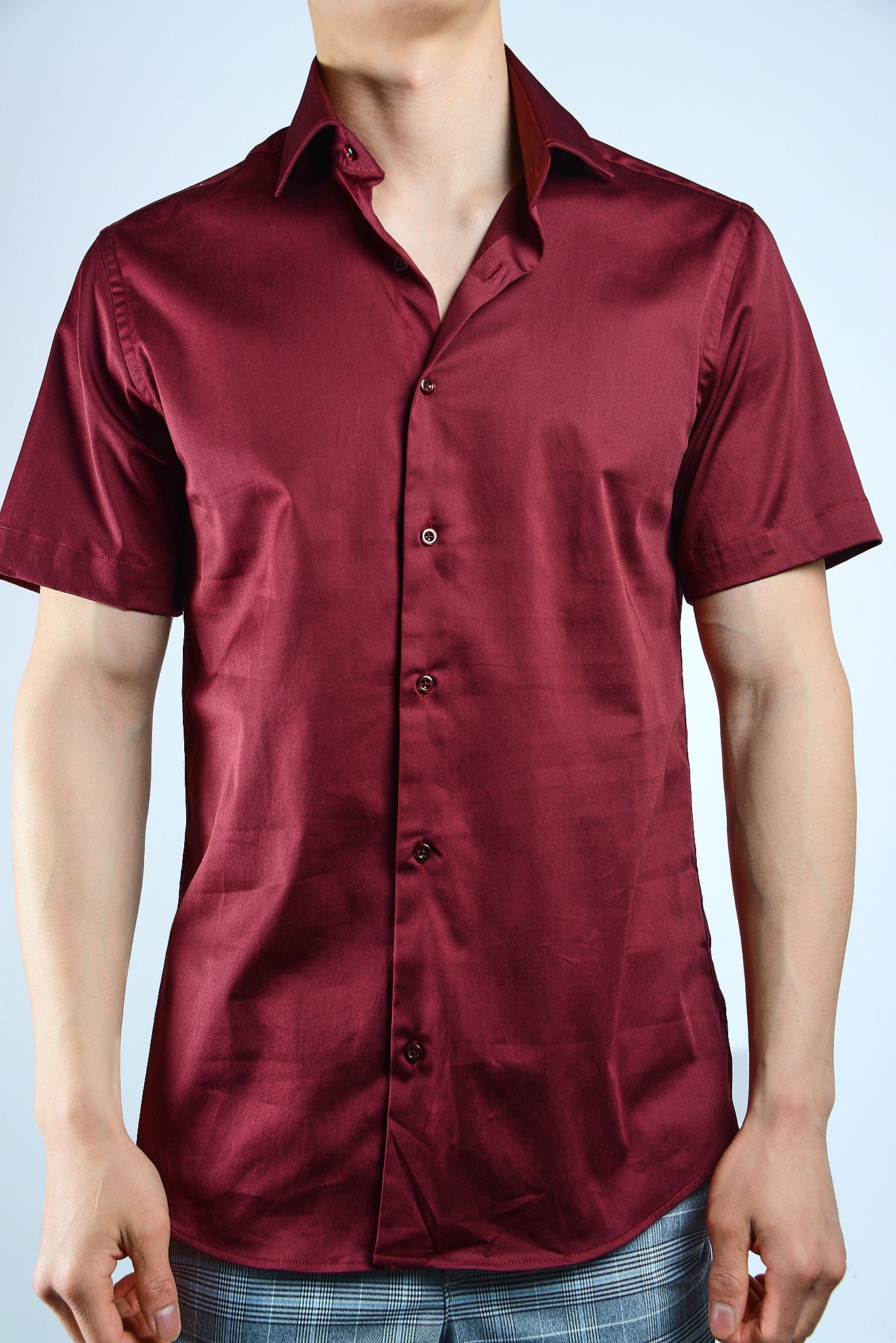 EURO SATEEN SS SPORT SHIRT