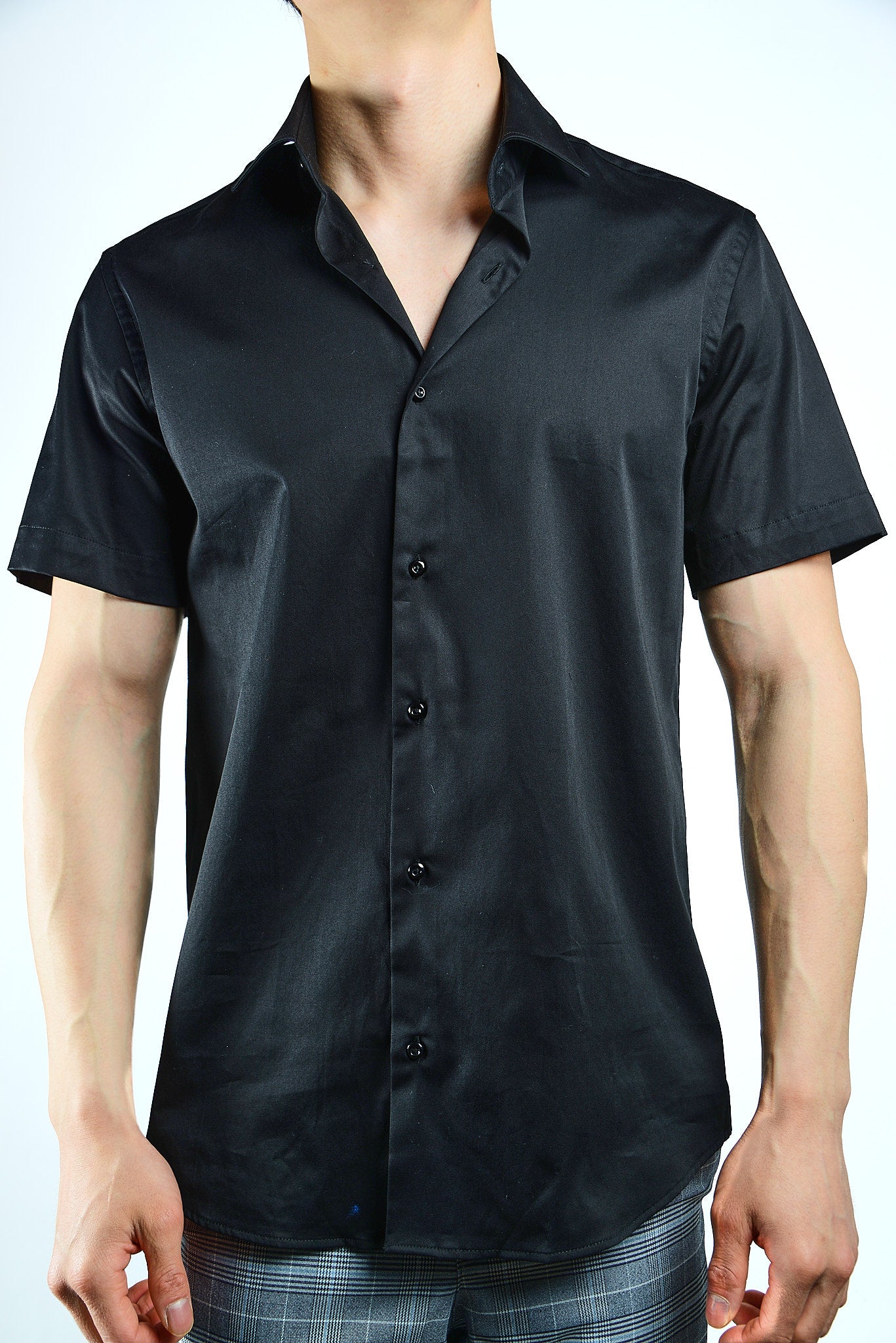 EURO SATEEN SS SPORT SHIRT