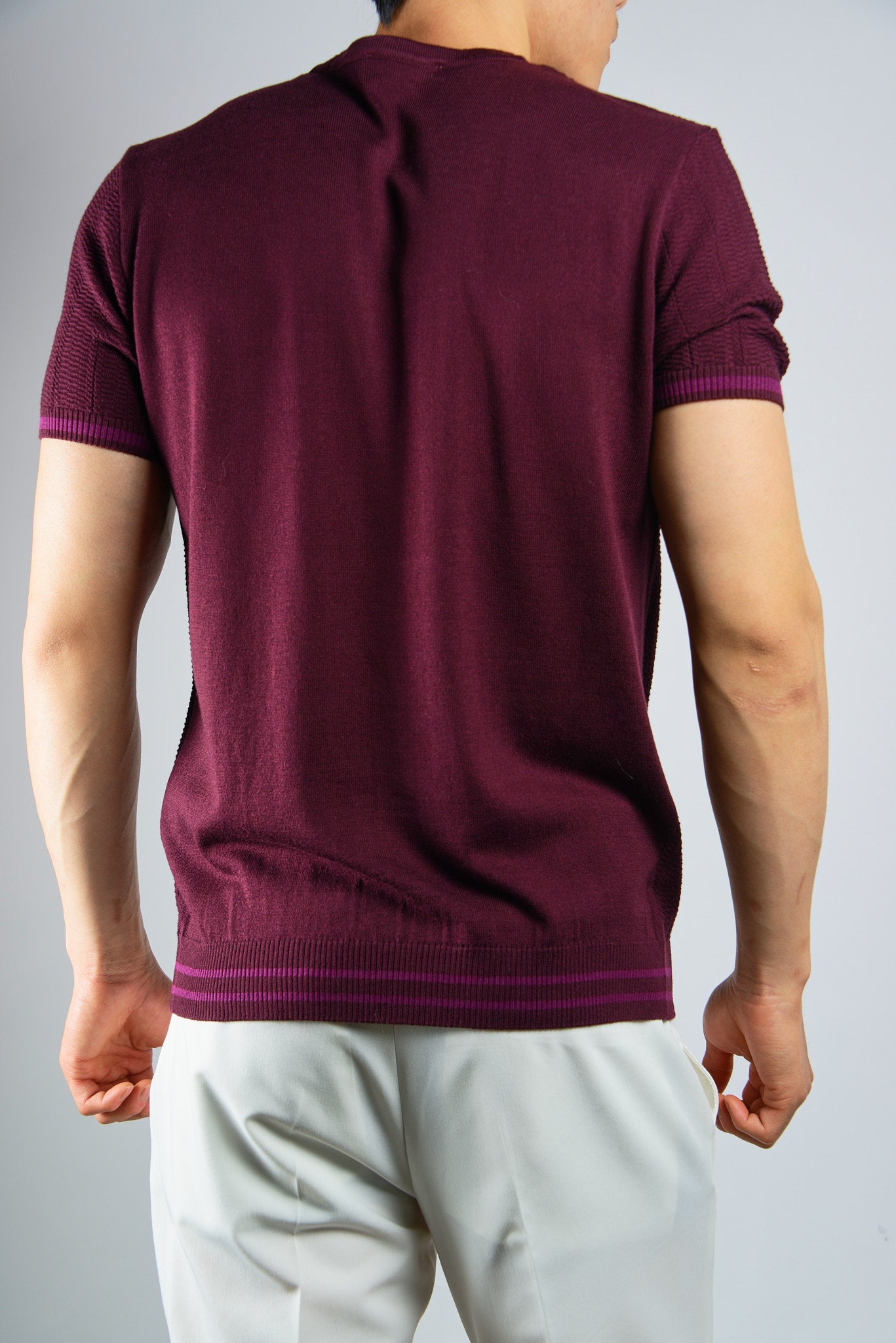 S/S Textured Crew Shirt