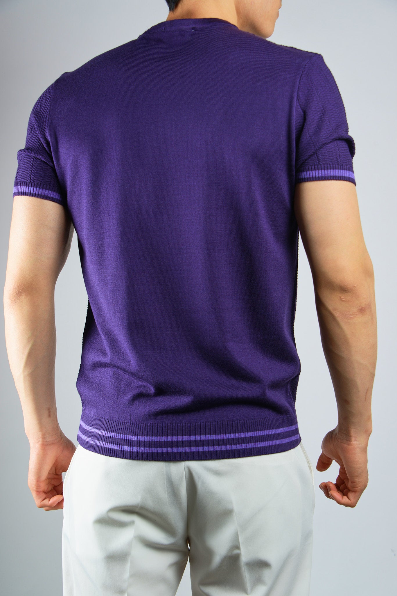 S/S Textured Crew Shirt