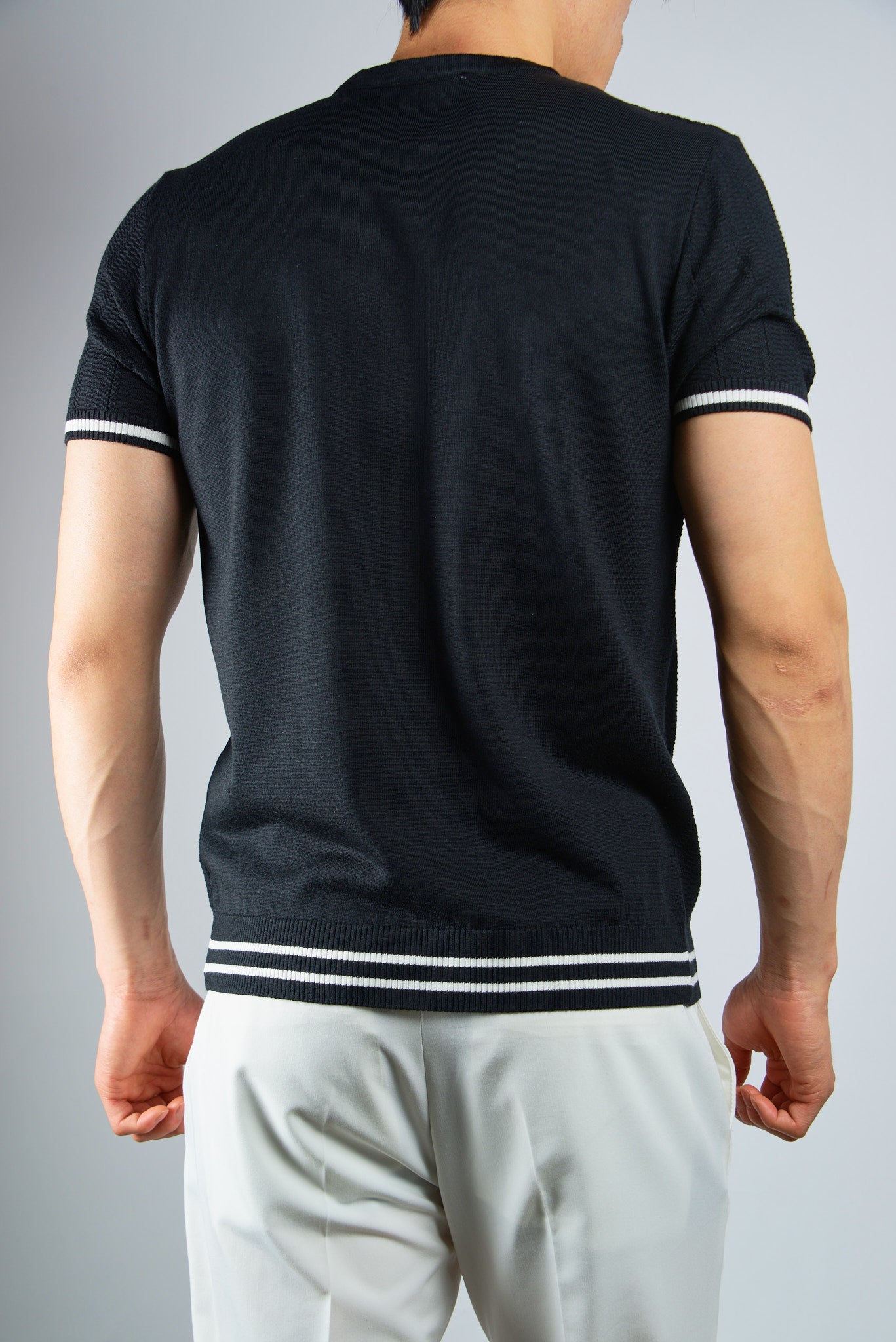 S/S Textured Crew Shirt