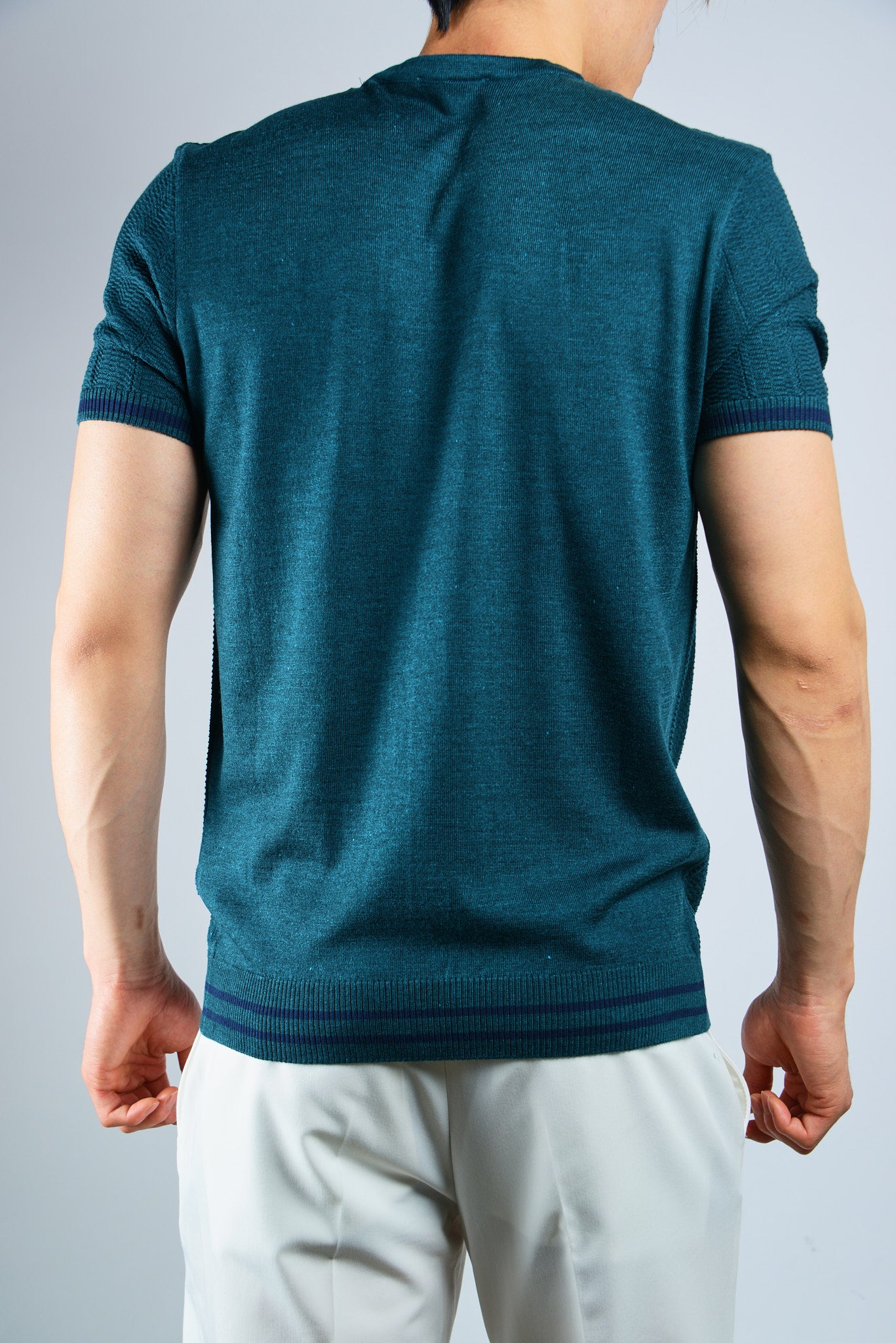 S/S Textured Crew Shirt