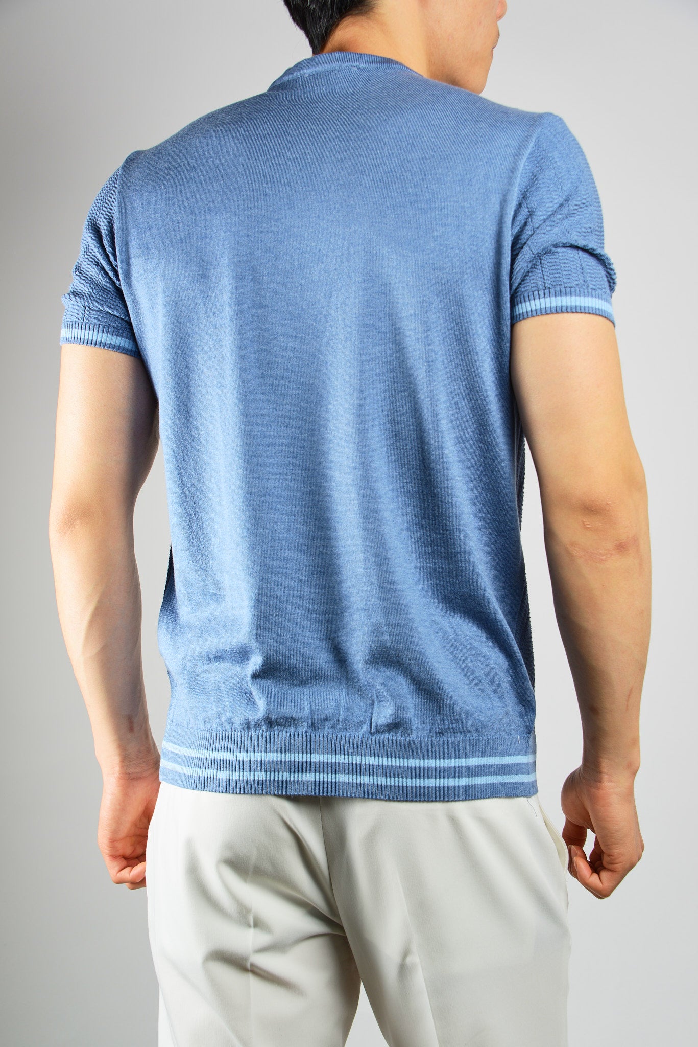 S/S Textured Crew Shirt