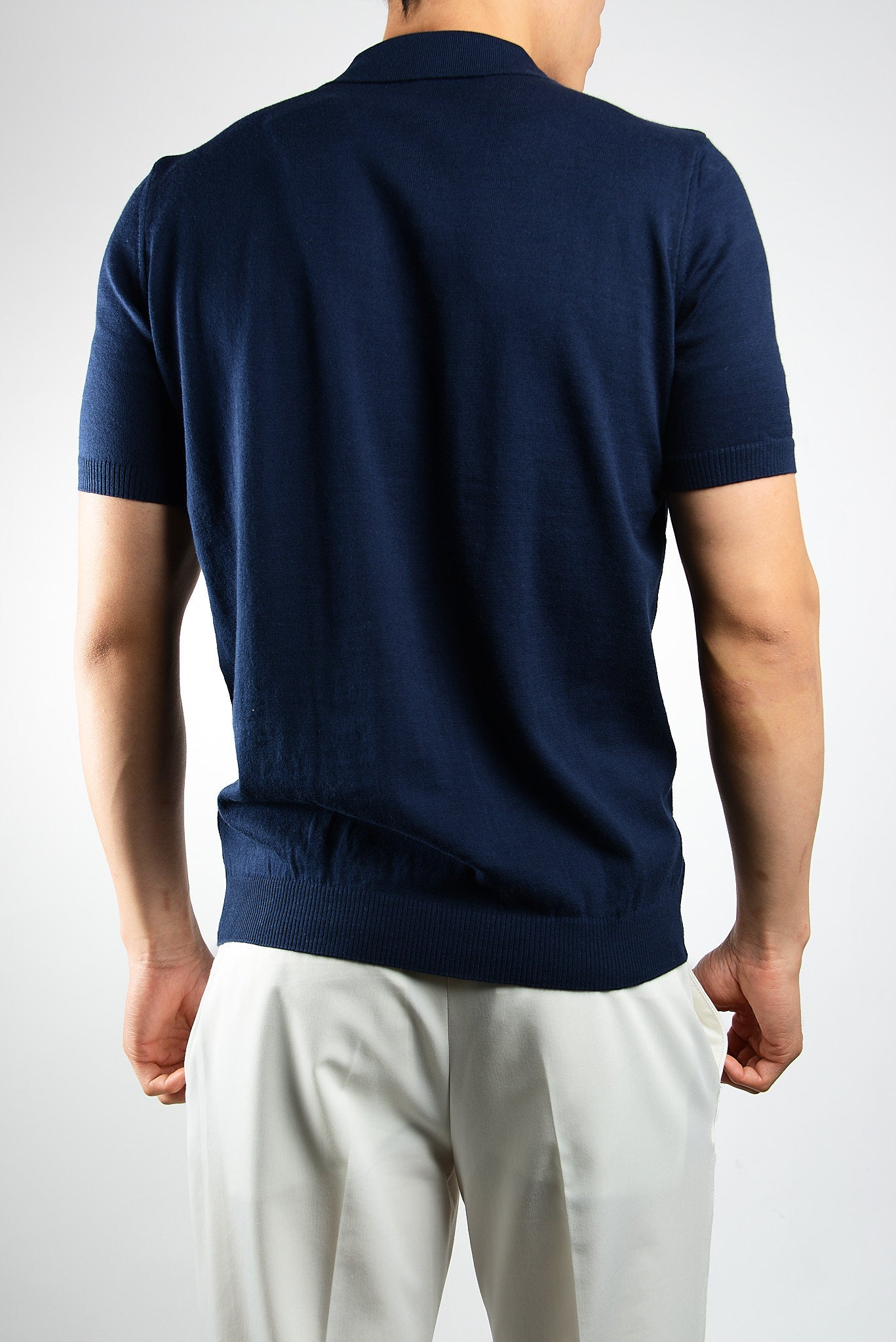 COLORBLOCK KNIT POLO
