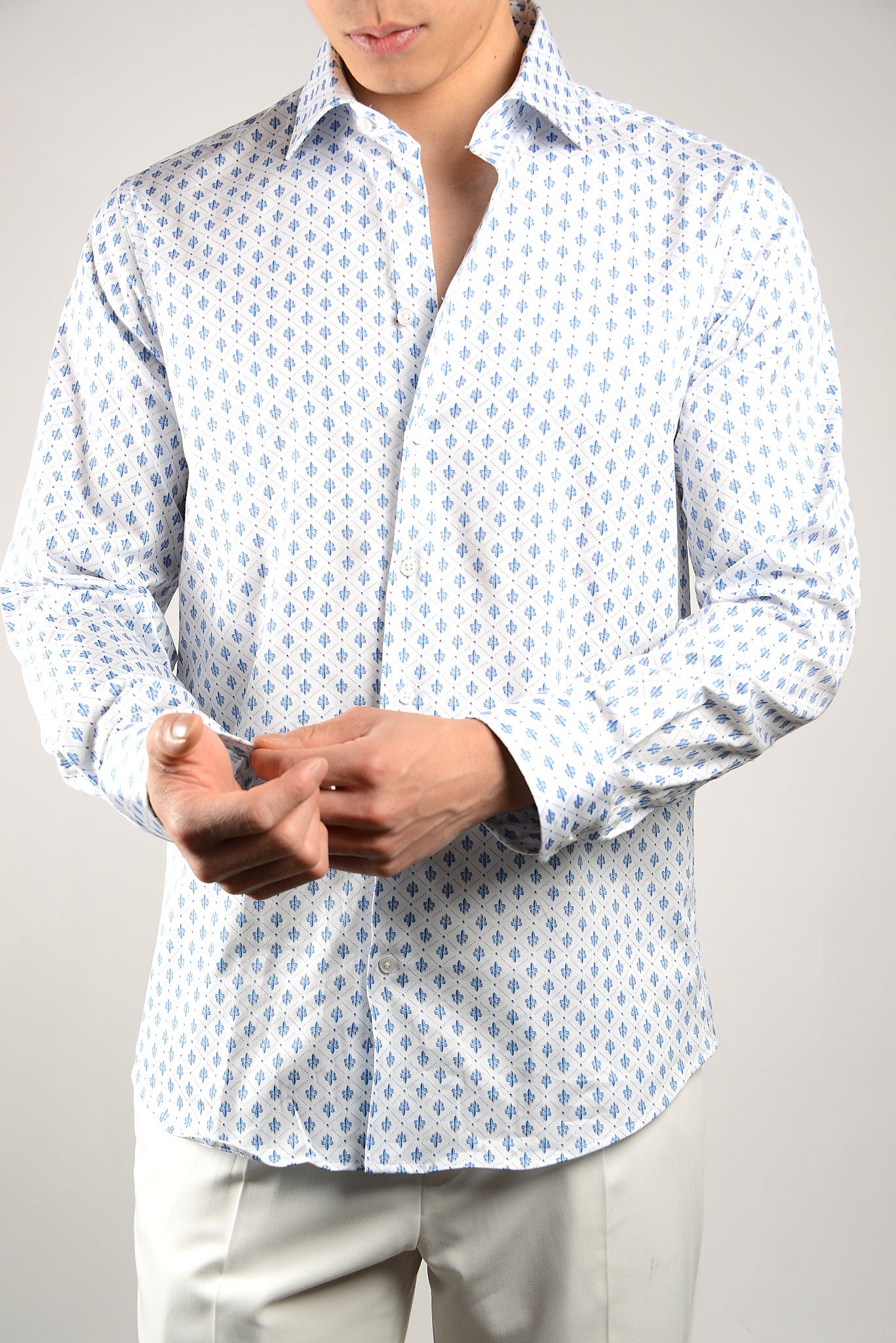 EURO SATEEN LS SPORT SHIRT