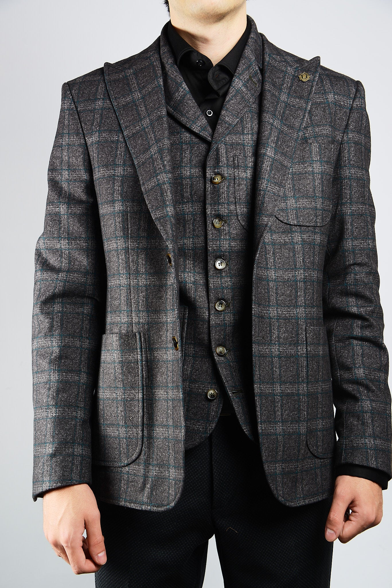 Hampstead Multi Check Soft Touch Sportcoat