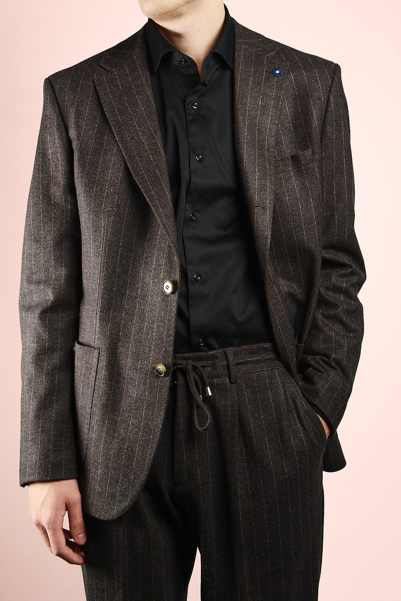 Hampstead Pinstripe Soft Touch Blazer