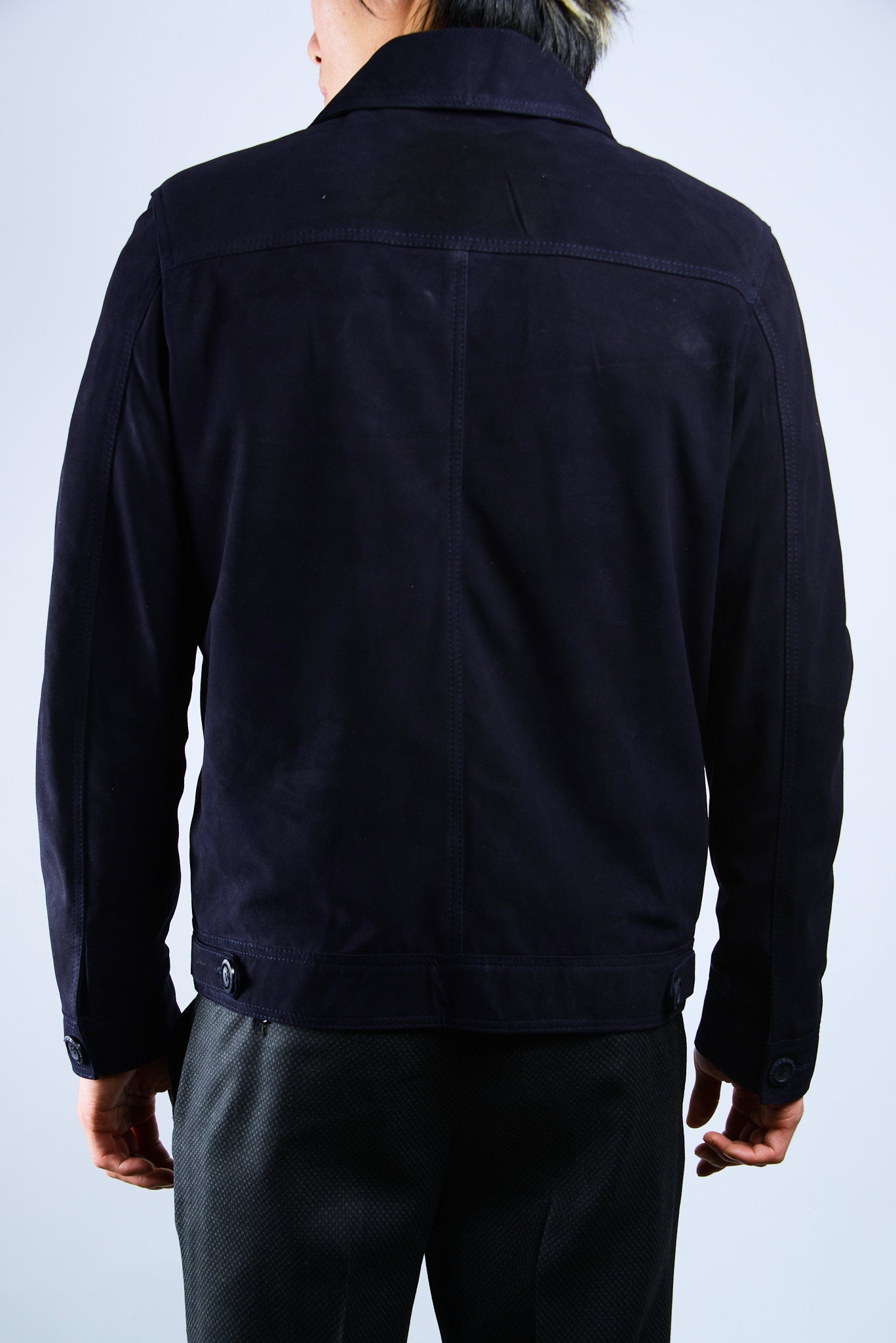 Holloway Trucker Suede Jacket