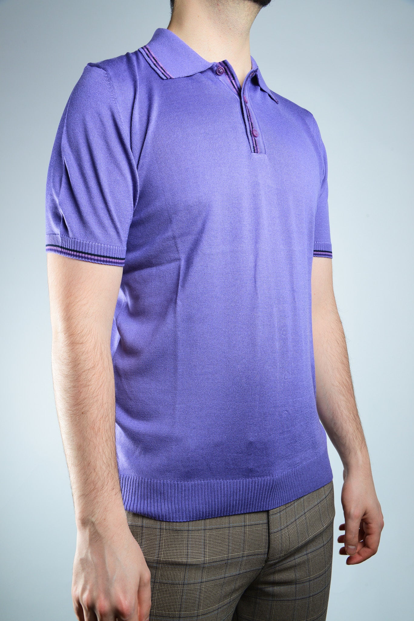 Tri Color Tipped Polo