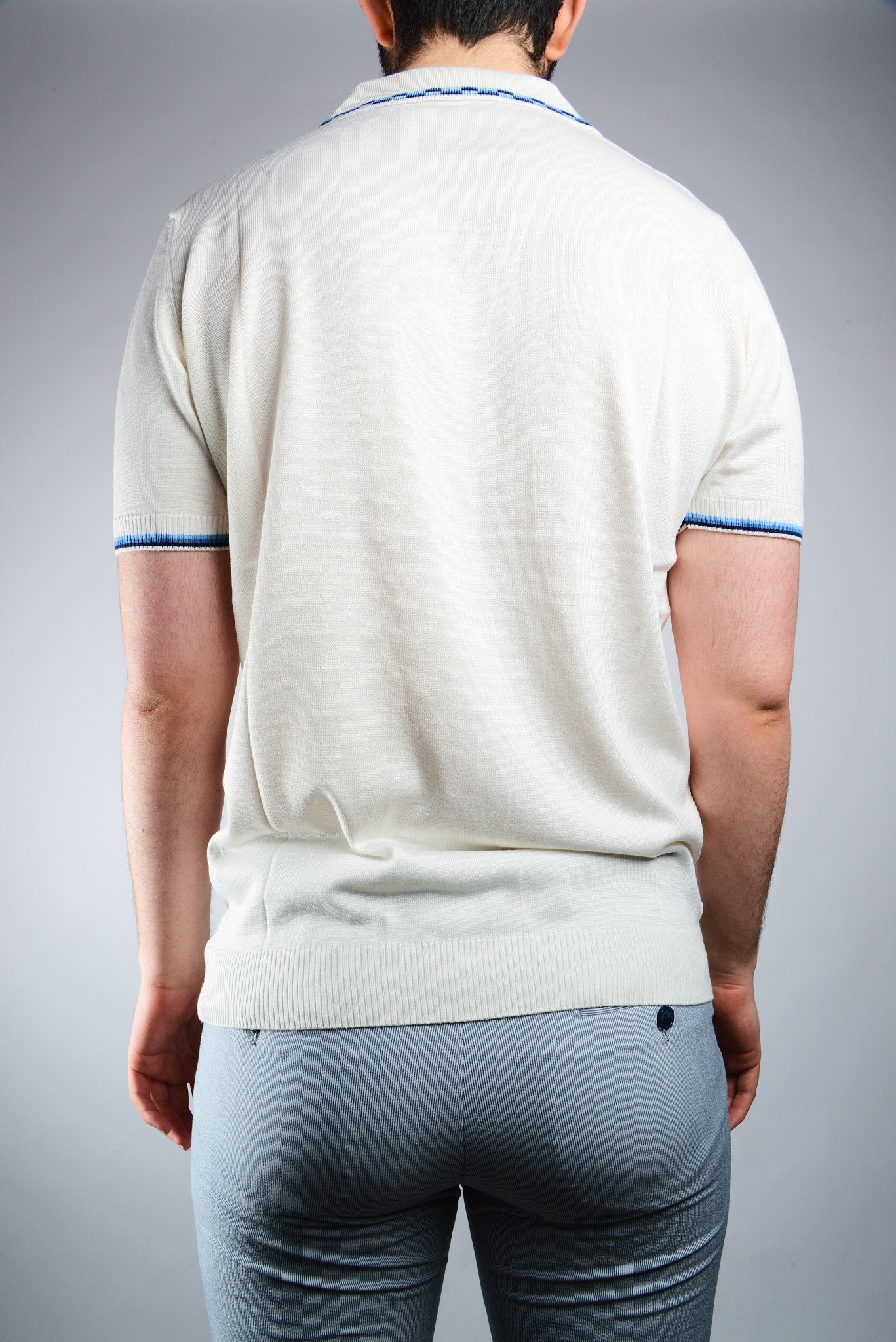 Tri Color Tipped Polo