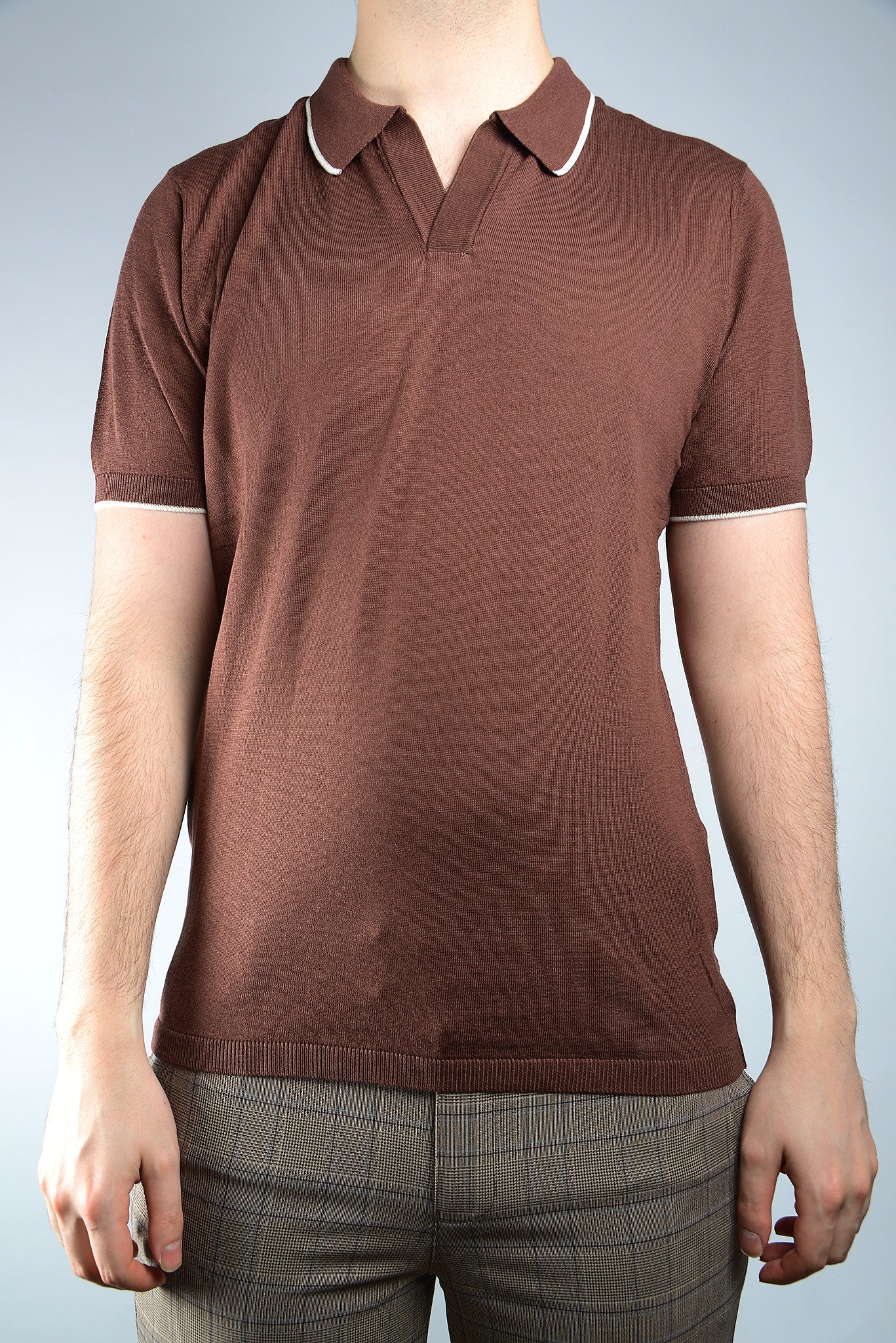 Johnny Collar Polo with Tipping