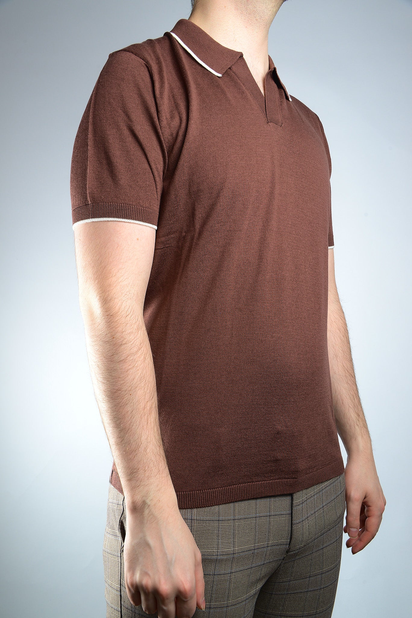 Johnny Collar Polo with Tipping