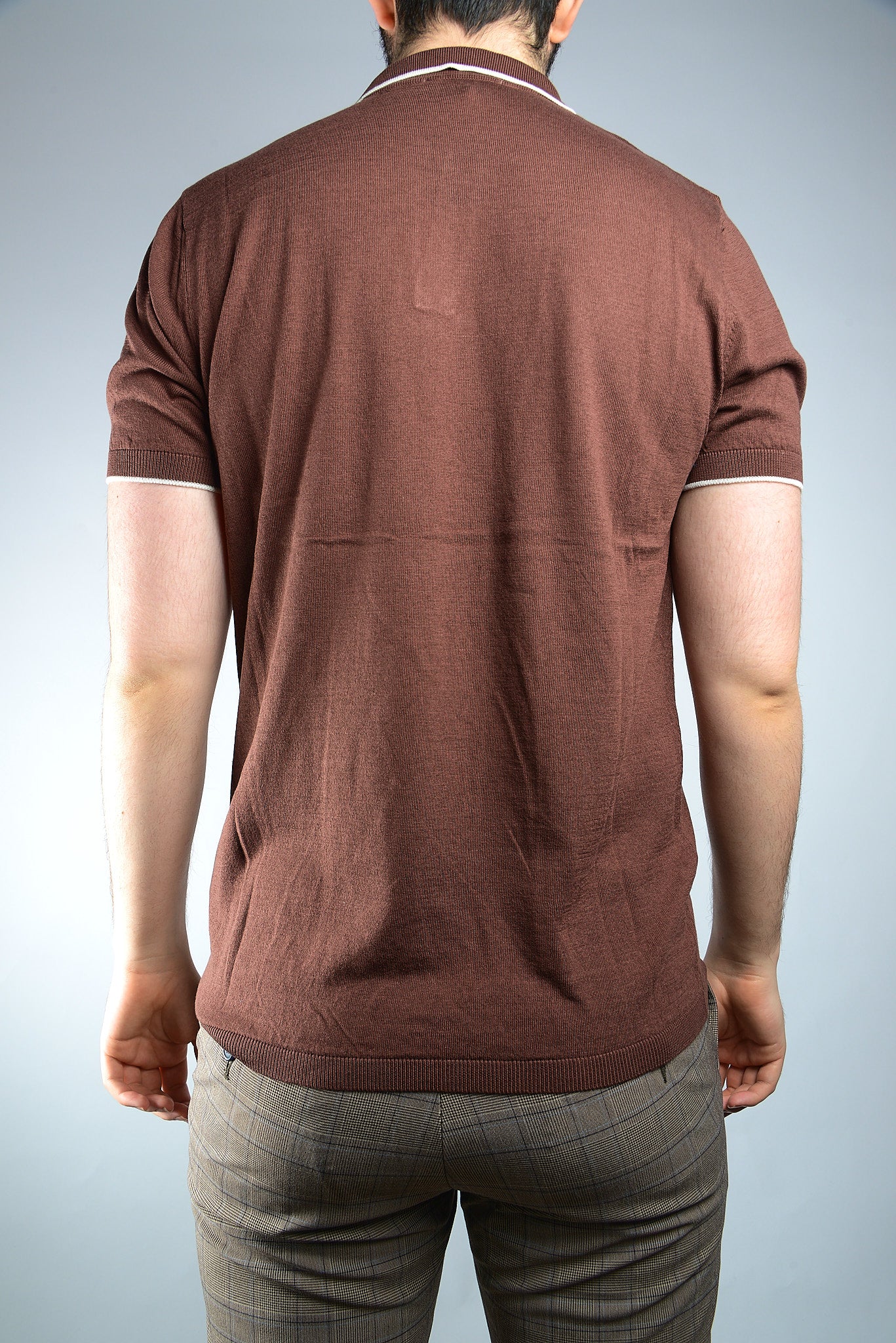 Johnny Collar Polo with Tipping