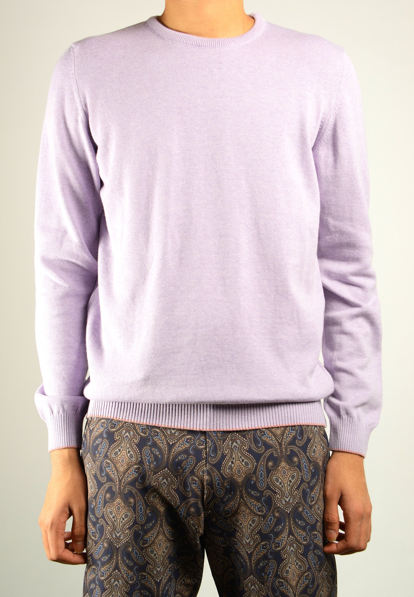 DT Mini Rib Crewneck Ls Sweater