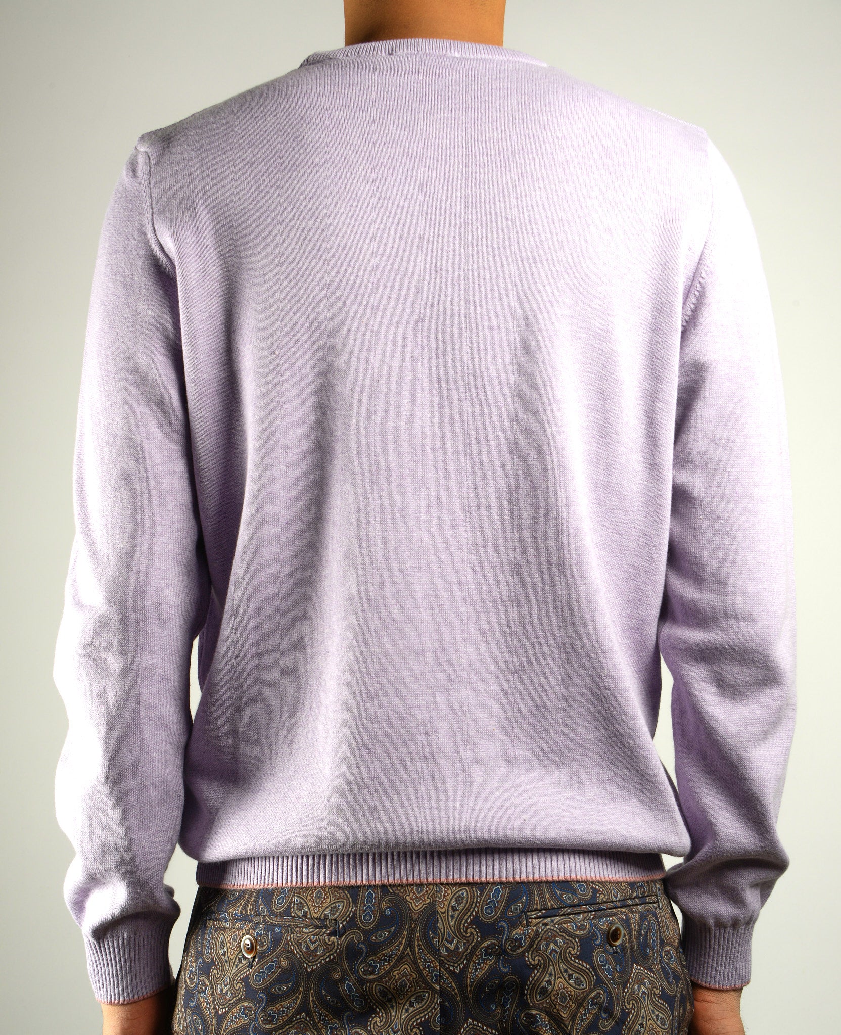 DT Mini Rib Crewneck Ls Sweater