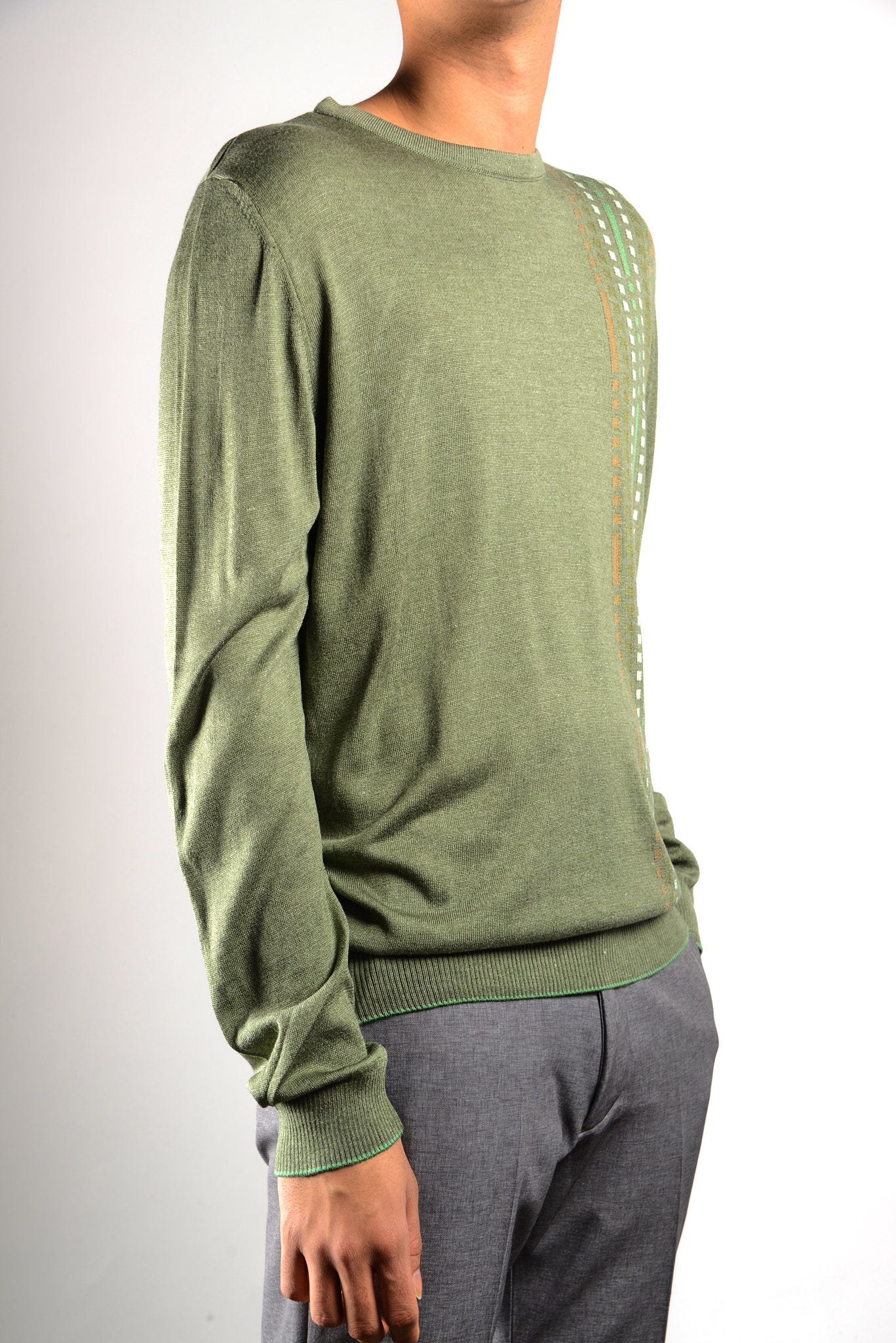 DT Lux Offset Tread Crewneck Ls