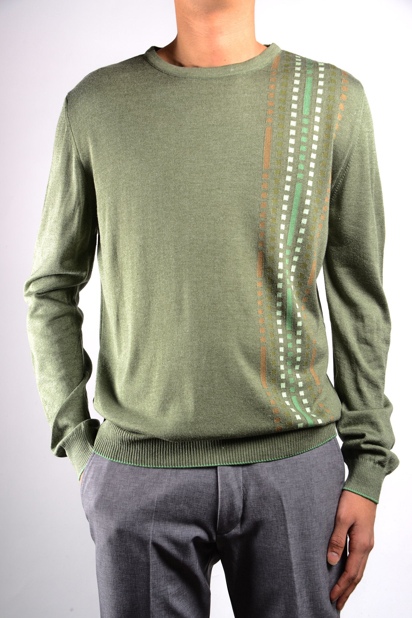 DT Lux Offset Tread Crewneck Ls