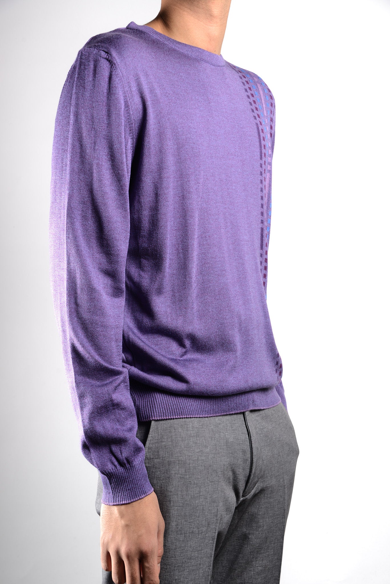 DT Lux Offset Tread Crewneck Ls