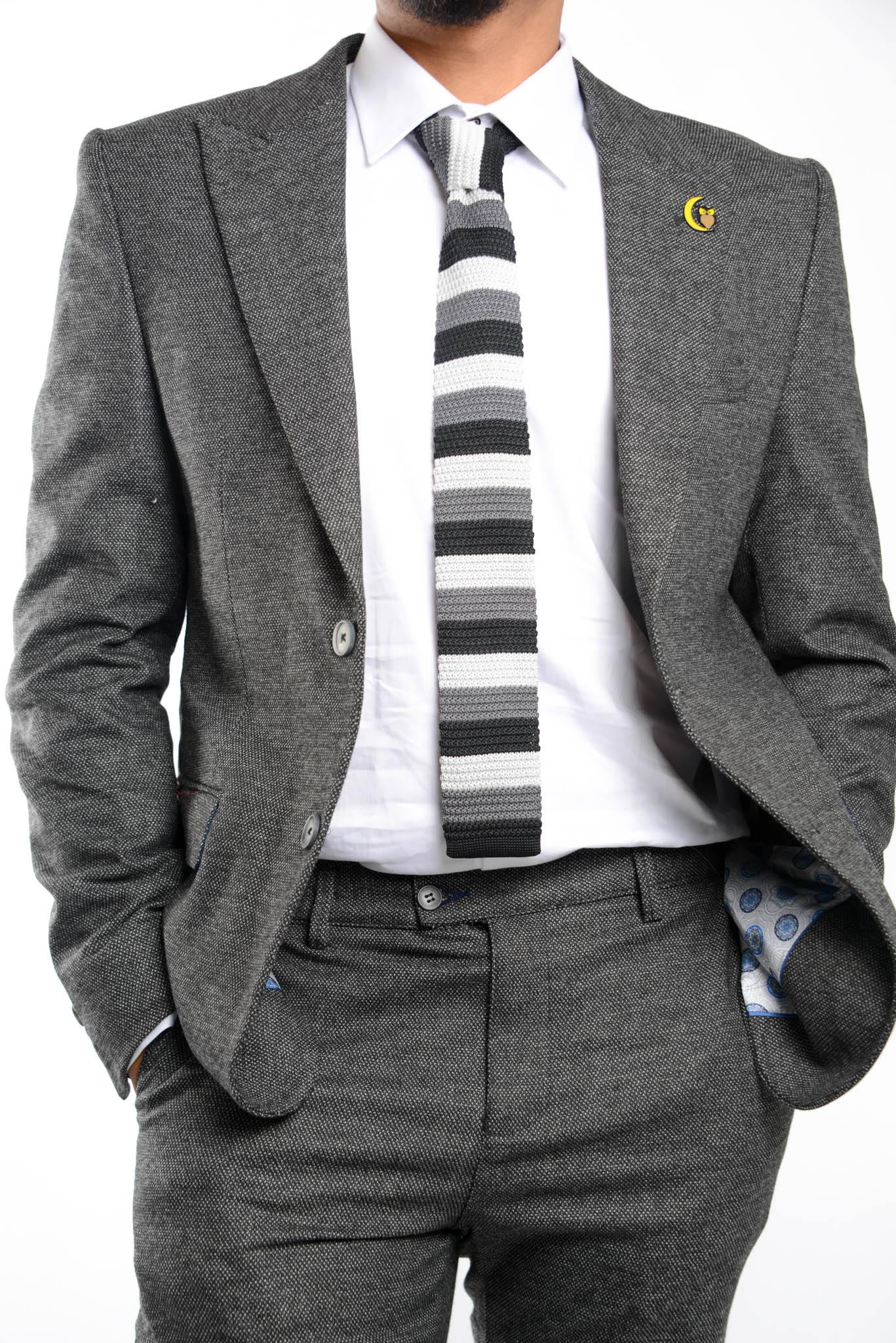 Euro Smooth Tweed Trouser - Haight & Ashbury