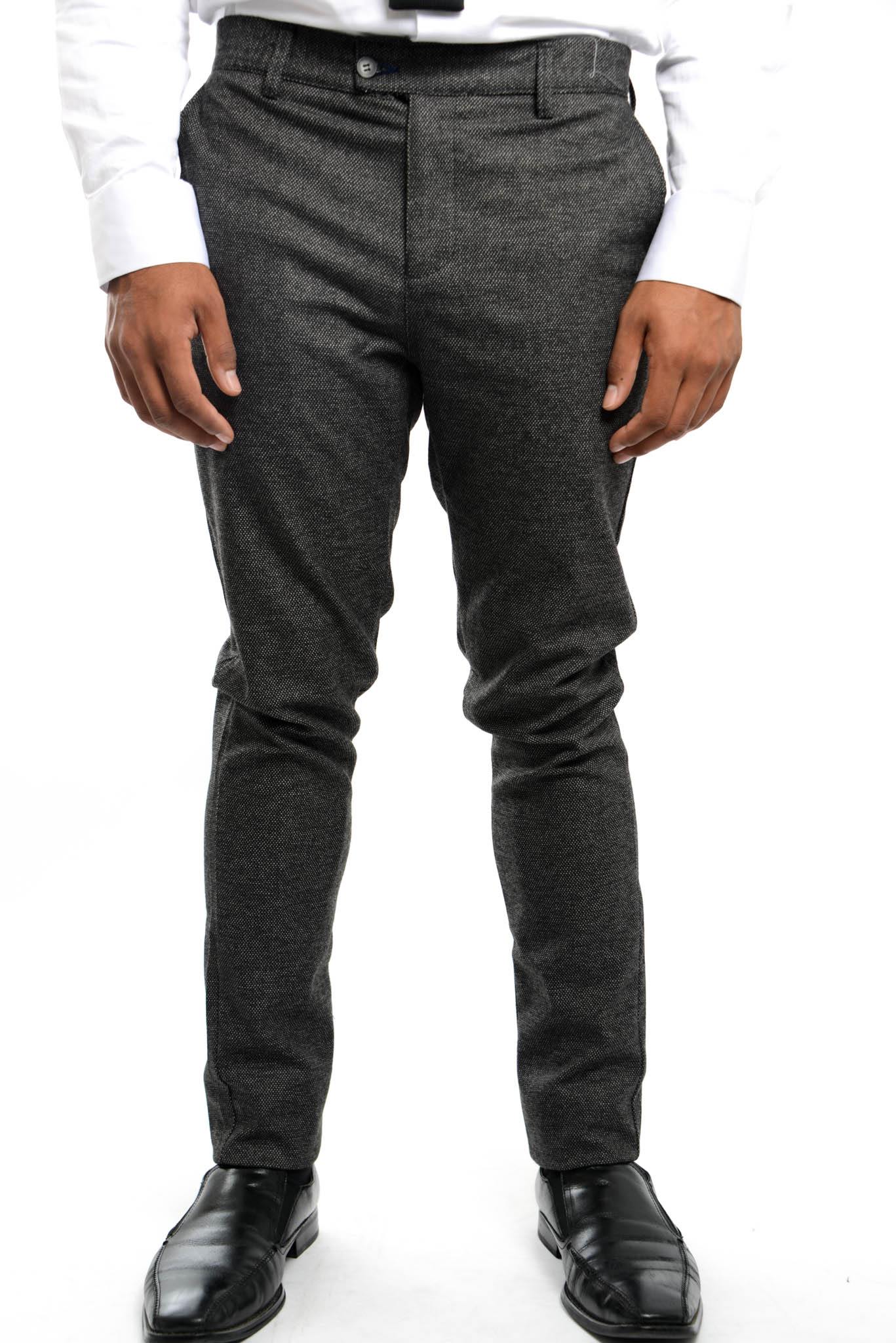 Euro Smooth Tweed Trouser - Haight & Ashbury