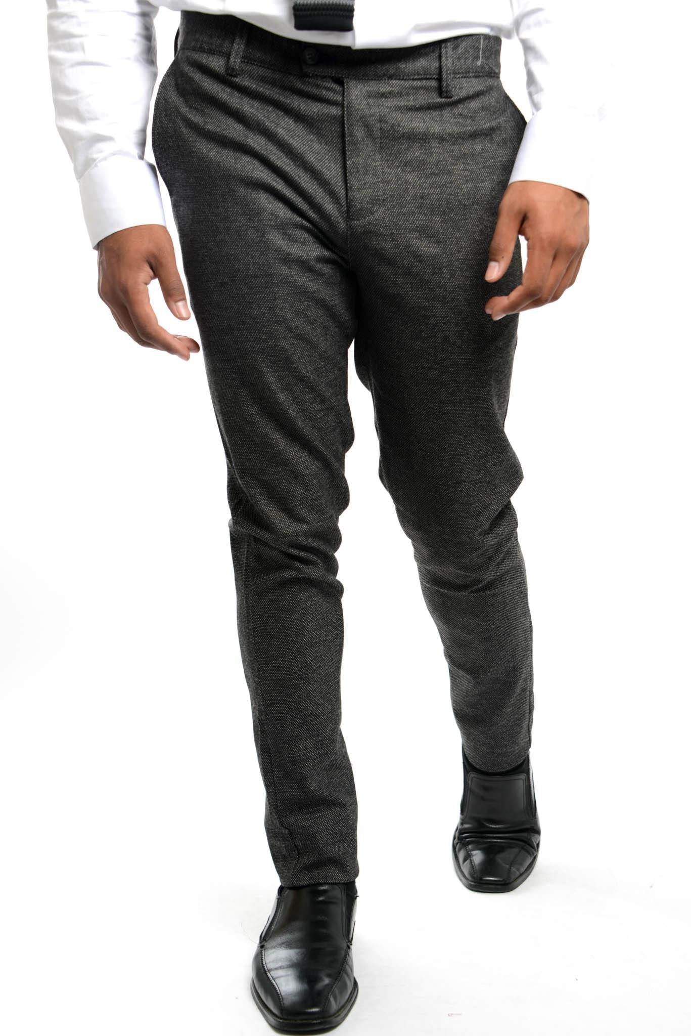 Euro Smooth Tweed Trouser - Haight & Ashbury