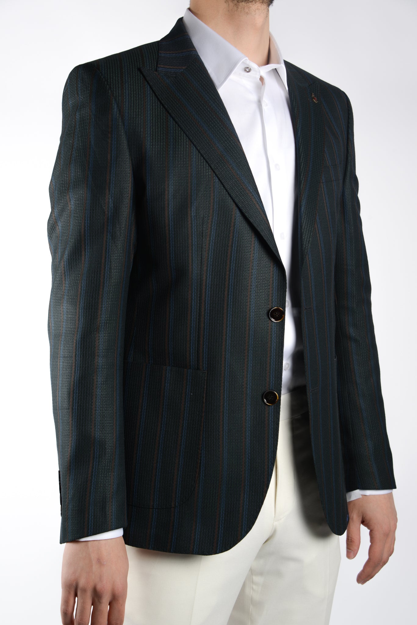 DT Tonal Grid Euro Sport Coat