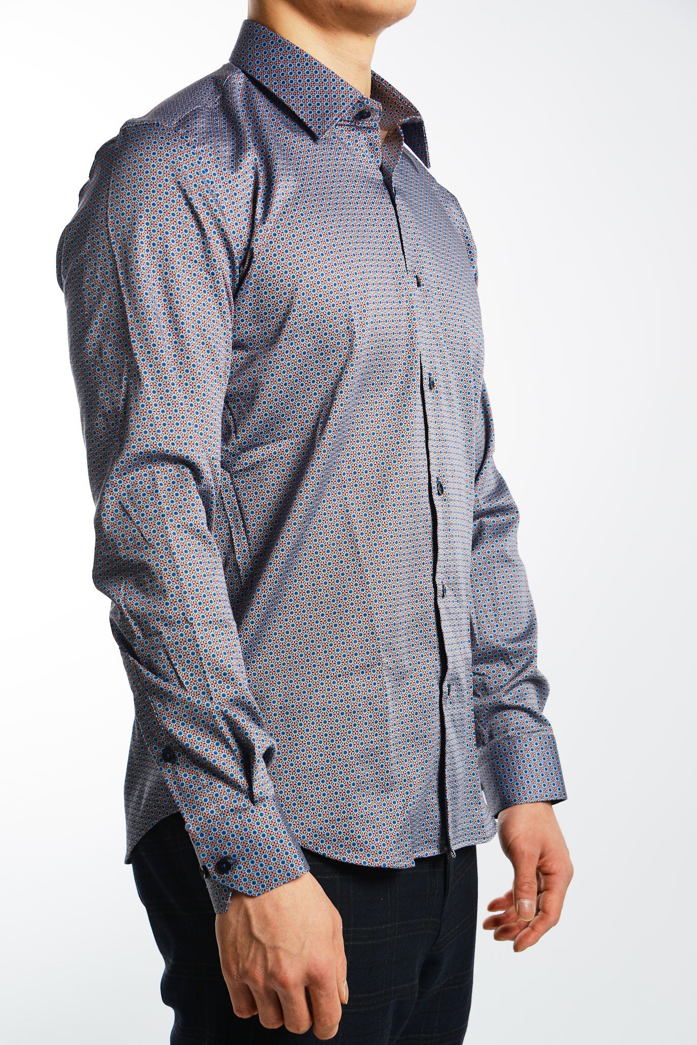 EURO SATEEN LS SPORT SHIRT