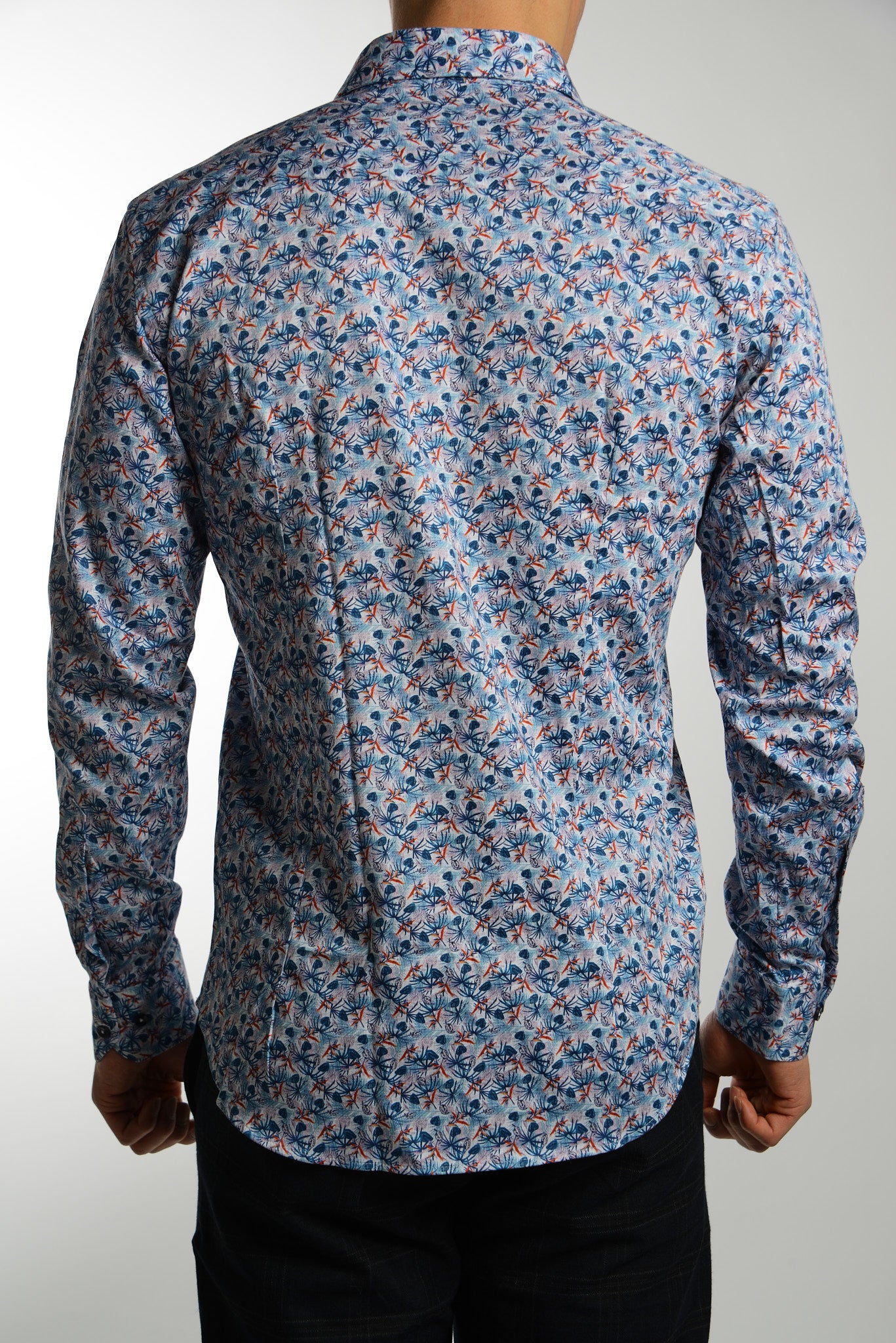 EURO SATEEN LS SPORT SHIRT