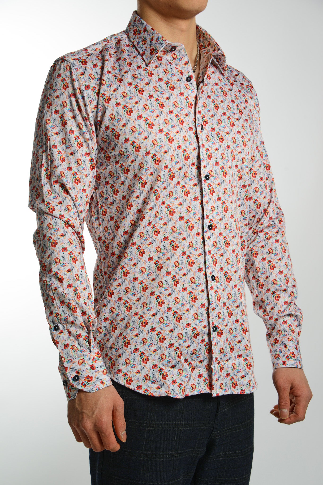 EURO SATEEN LS SPORT SHIRT