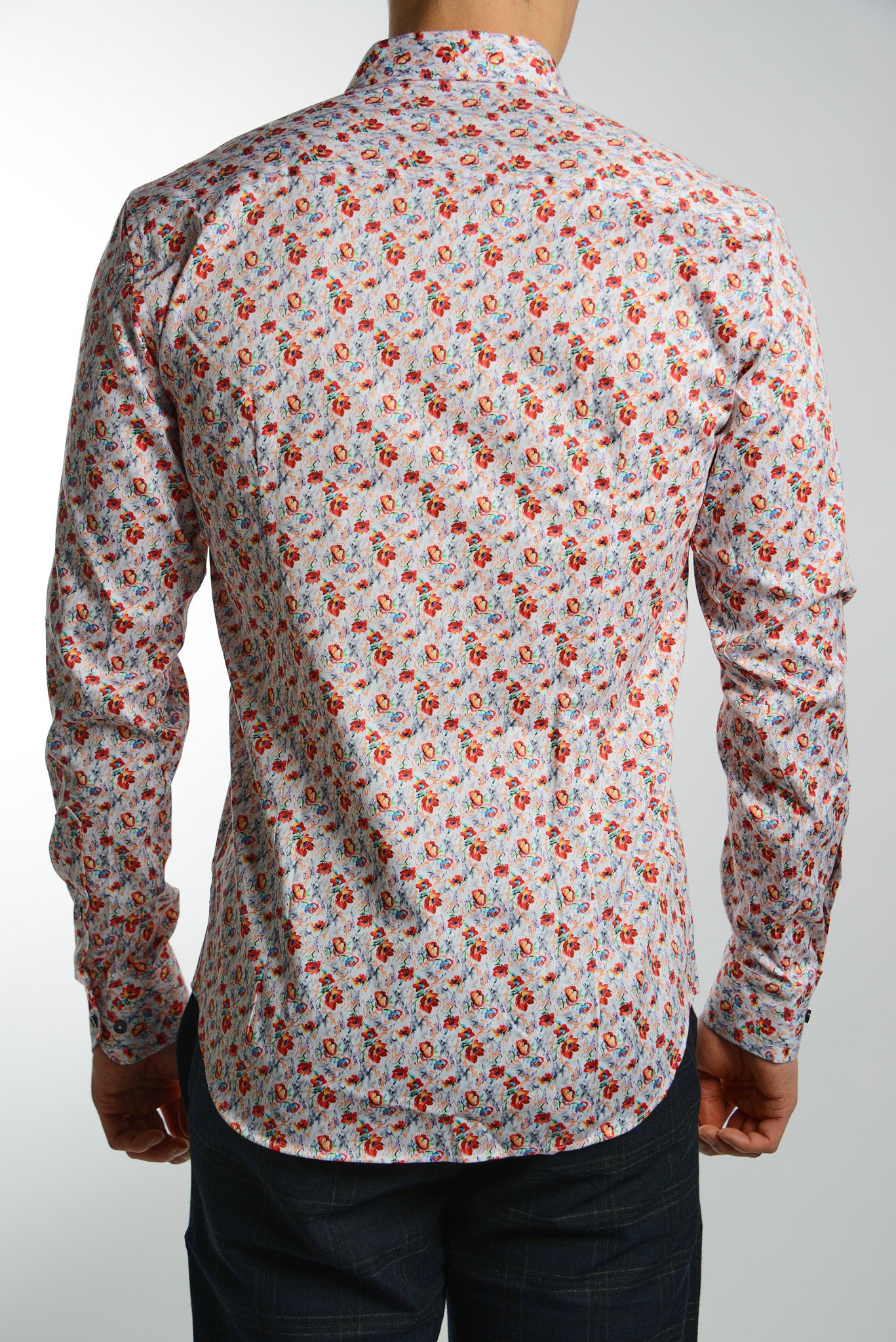EURO SATEEN LS SPORT SHIRT