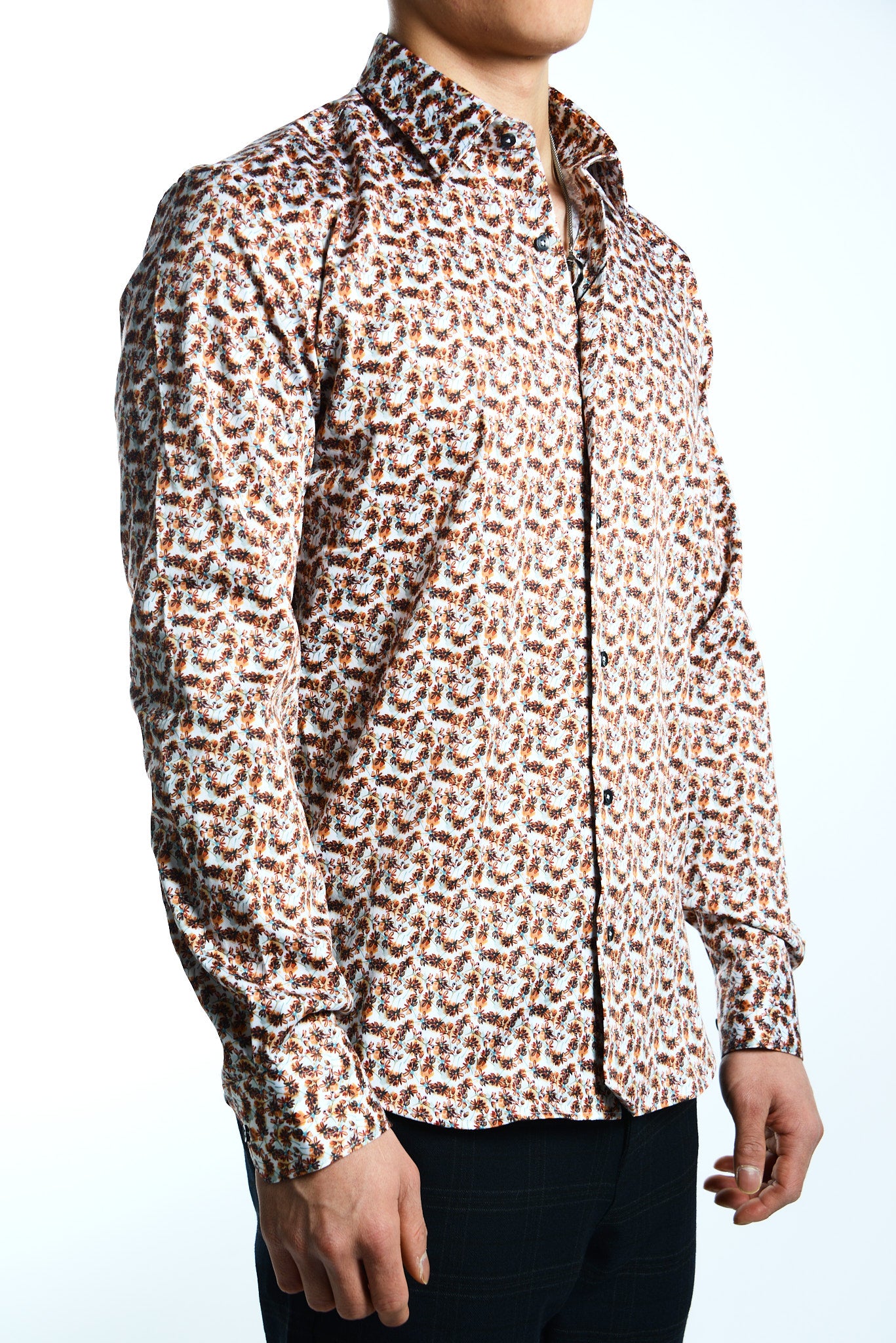 EURO SATEEN LS SPORT SHIRT